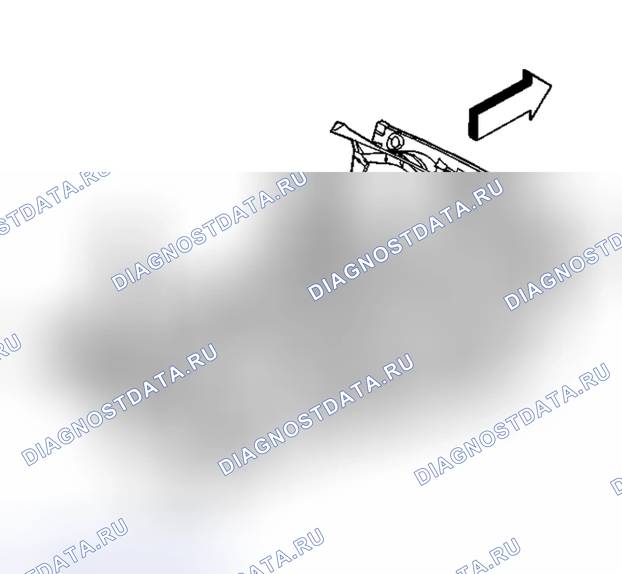 Рис. 8: Порядок демонтажа. Saab 9-7X I