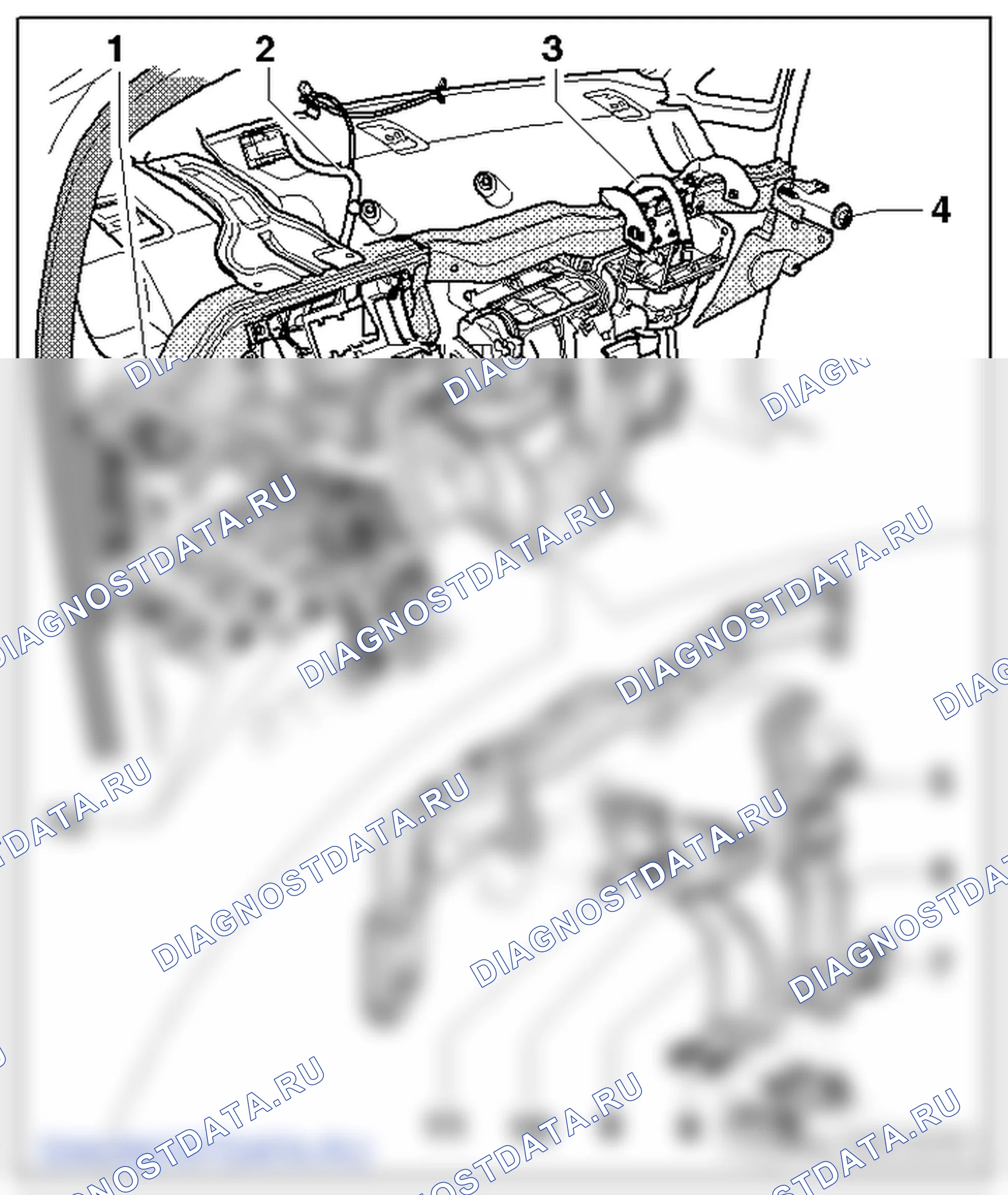 Передняя панель. Volkswagen Golf Plus I