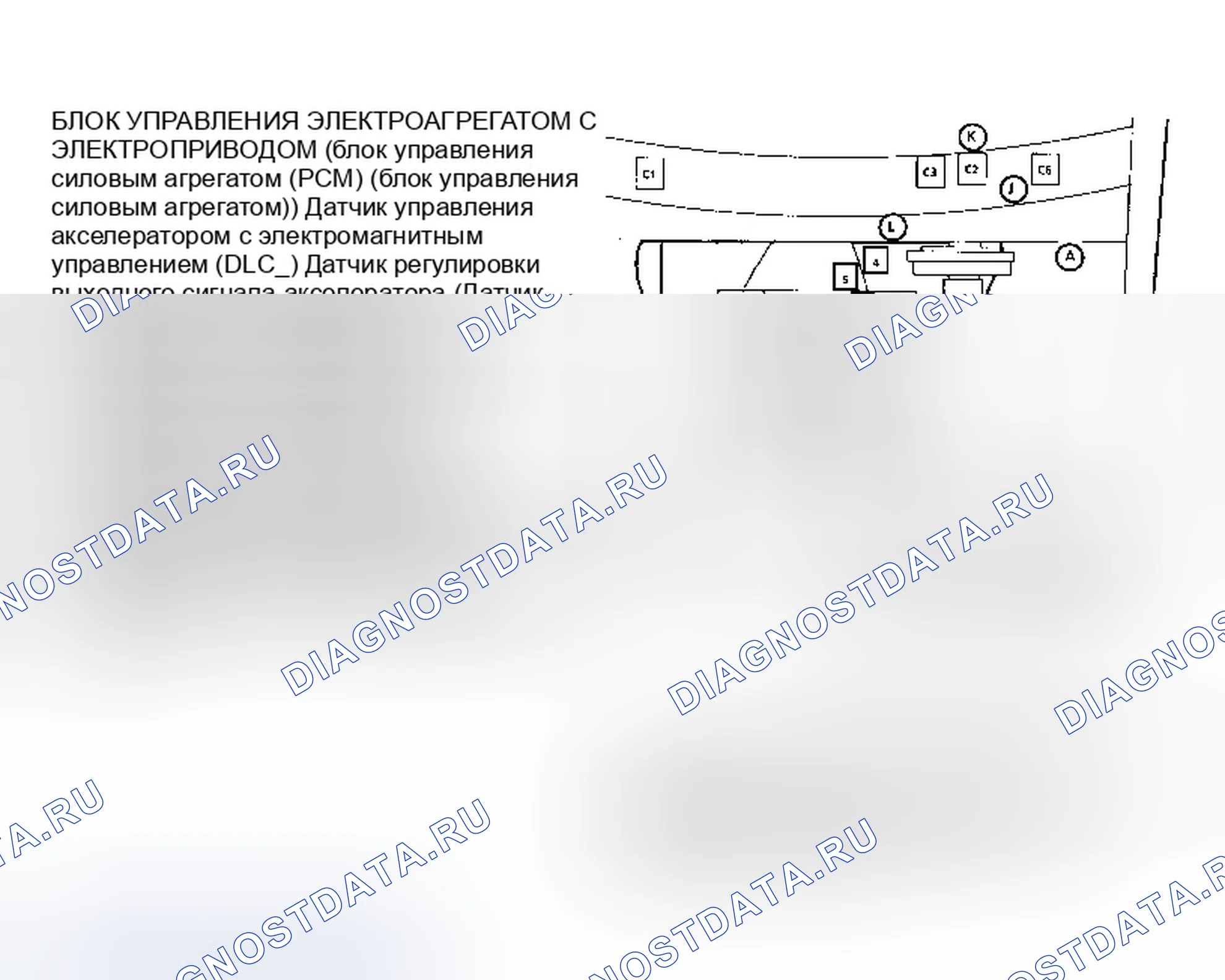 Рис. 3: Моторный отсек (6,5 л дизеля). GMC C3500 HD 