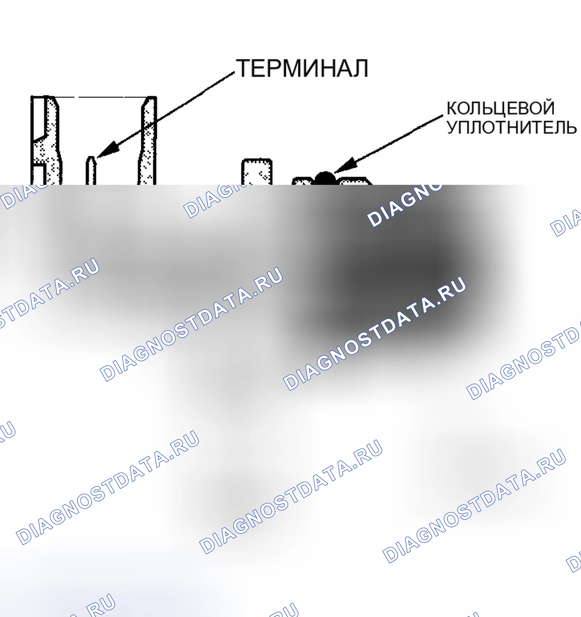 Рис. 28: Датчик B положения распределительного вала (положение распредвала). Honda Element YH2