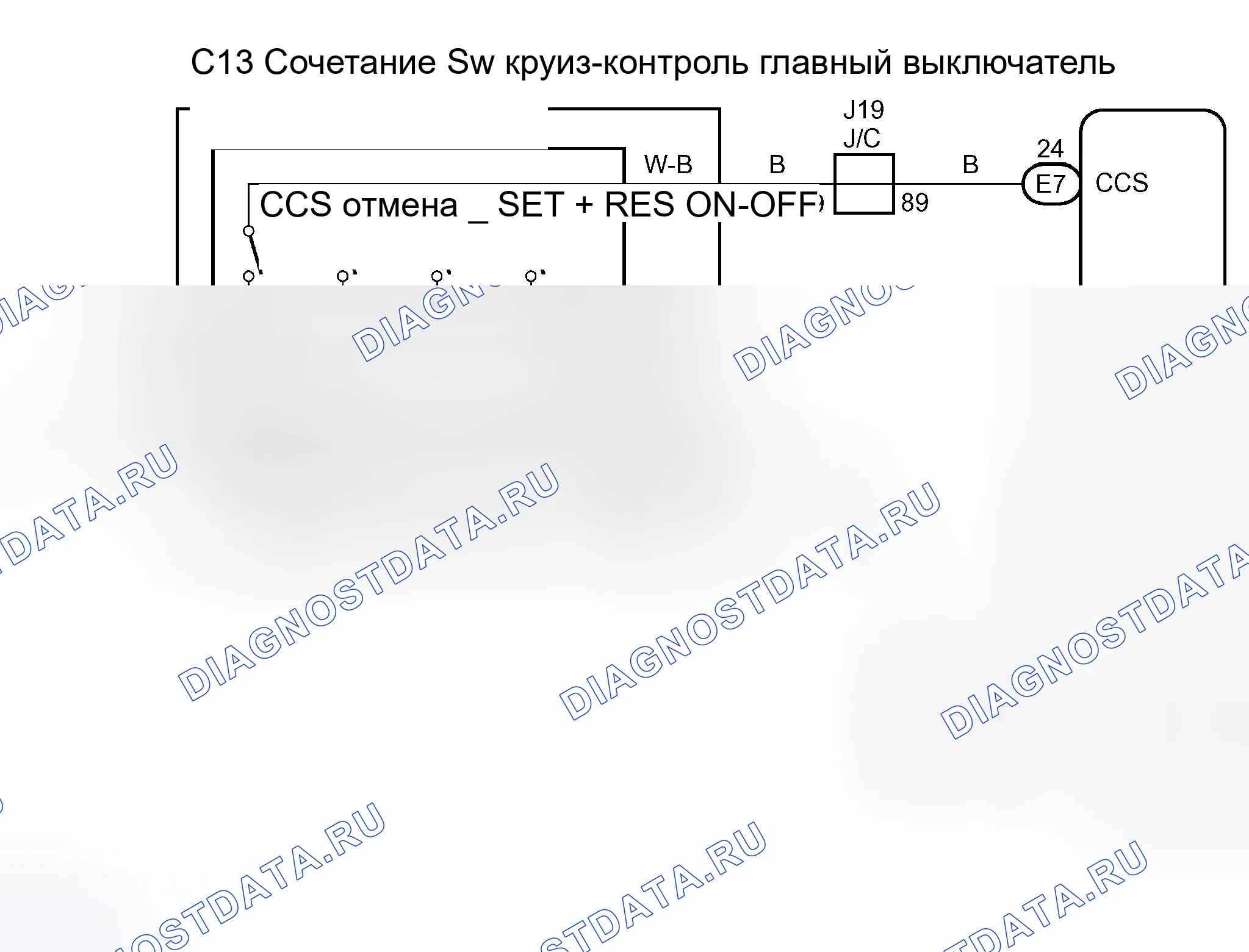 Рис. 24: электросхема. Toyota Sienna II