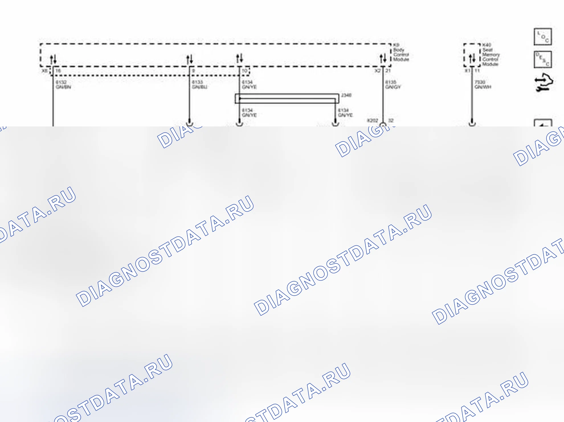 Рис. 8: Линейная сеть (LIN). Buick Encore I