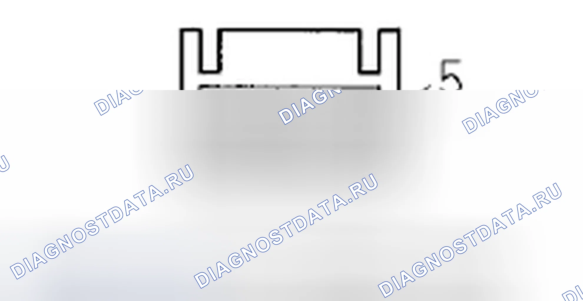 Рис. 25: РАЗЪЕМ БЛОКА АДАПТЕРА USB B (5p). Honda Fit GE