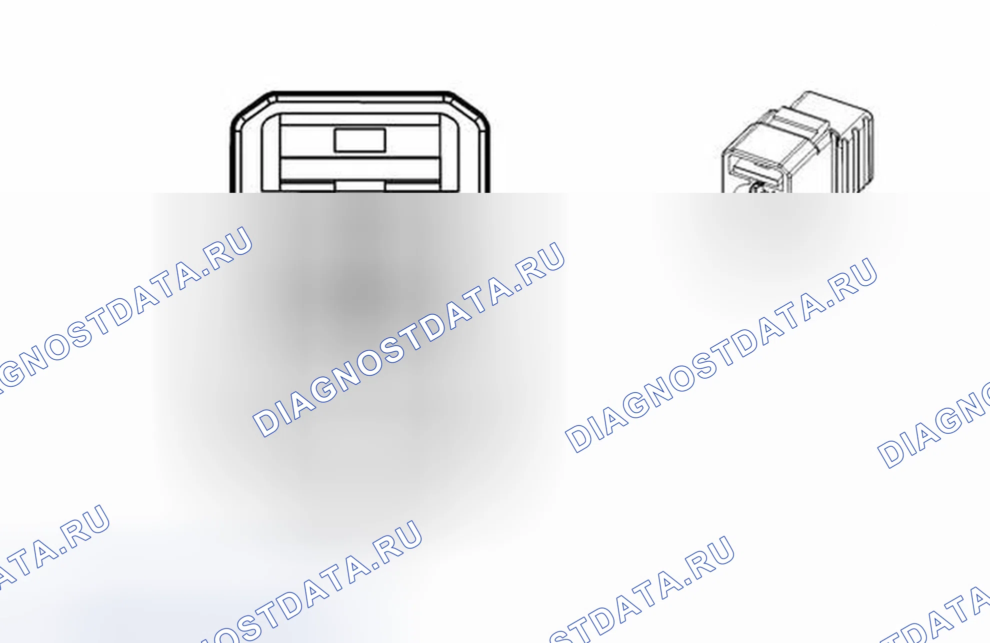 Рис. 19: Сотовый телефон T4e и навигационная антенна (UE1-U2K). Chevrolet Sonic I