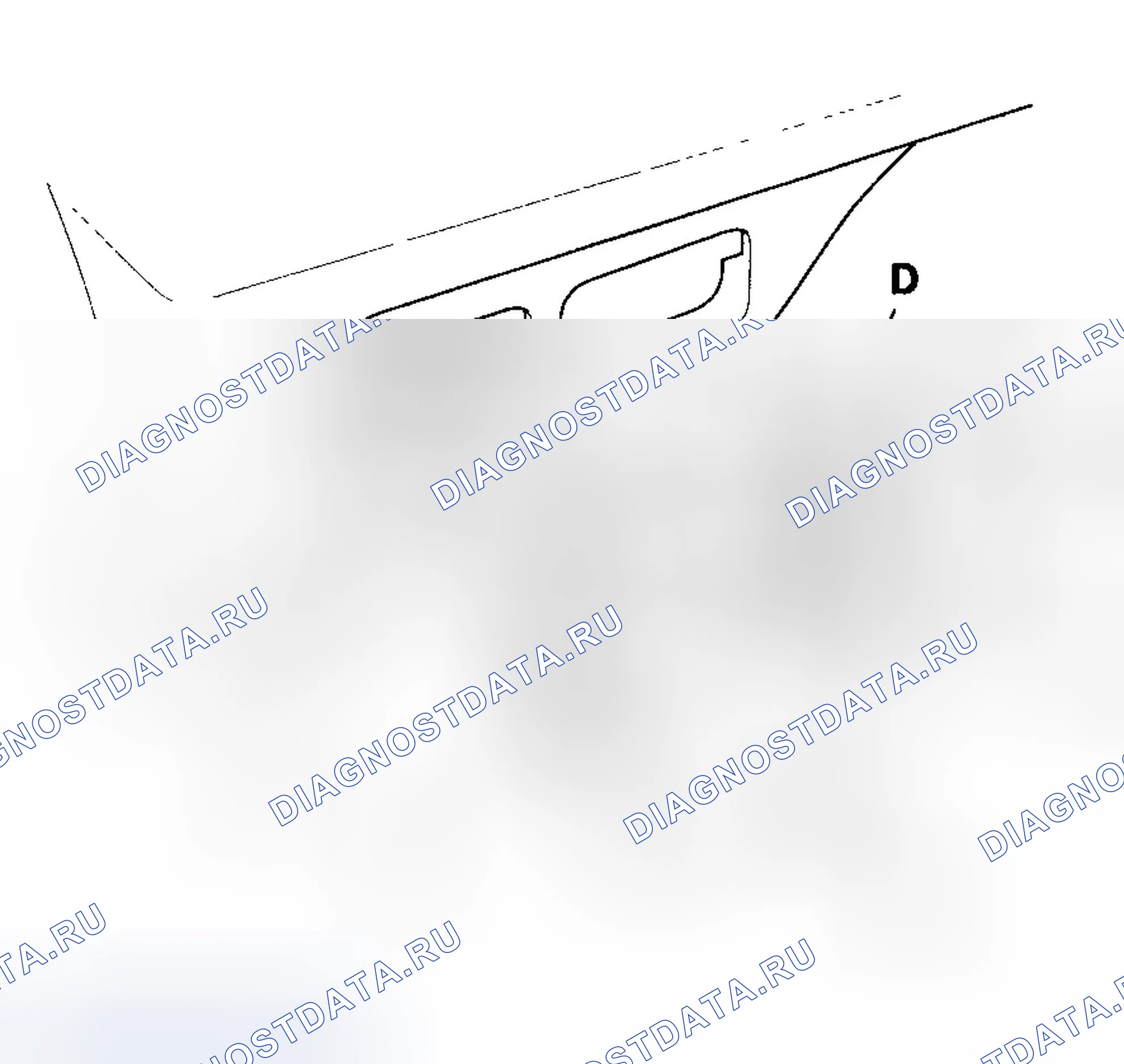 Рис. 50: Снятие / установка кармана водителя. Honda Element YH2