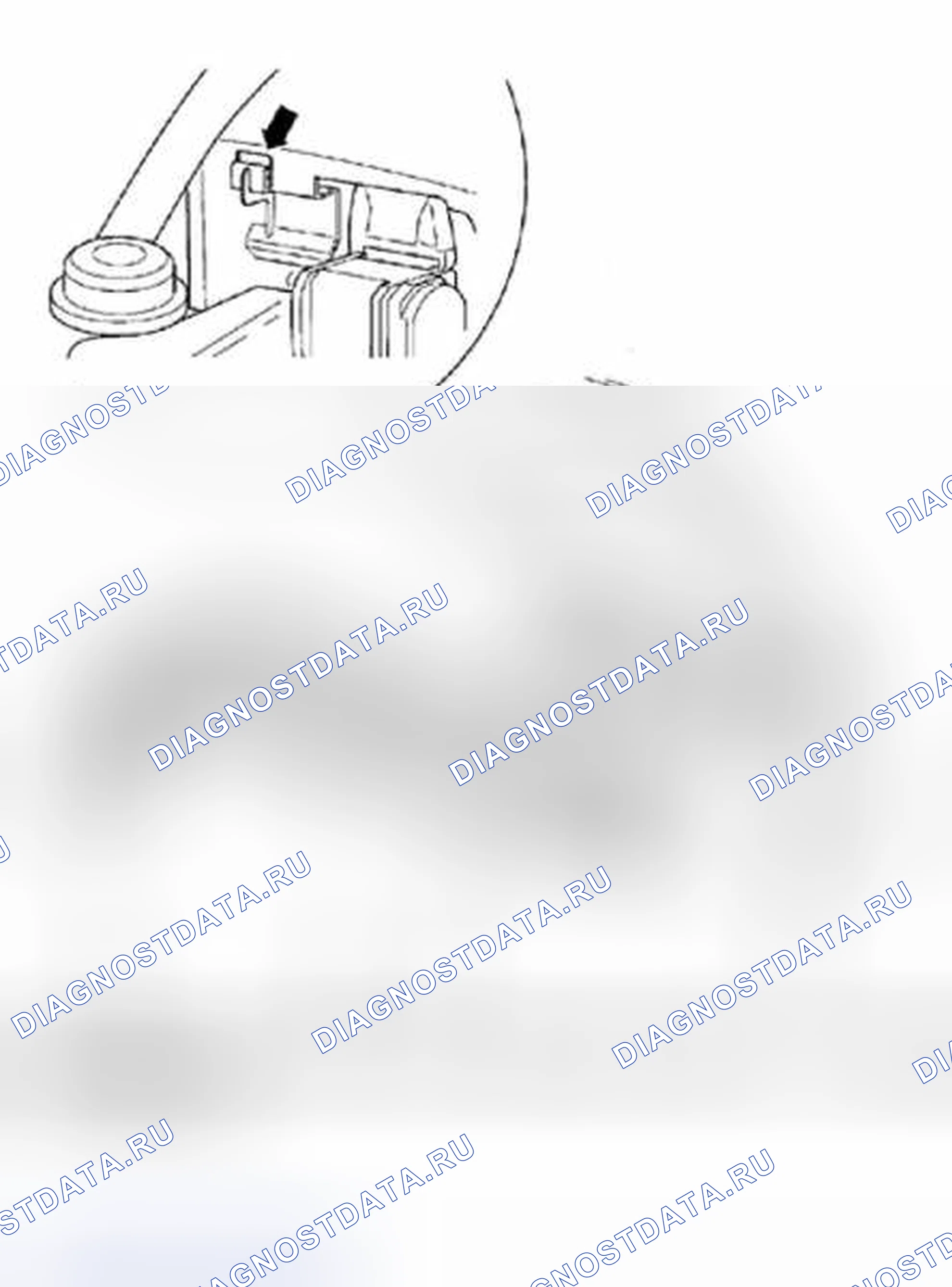 Рис. 37: Идентификация крышки багажного отделения (гольф, GTI). Volkswagen Golf Mk3