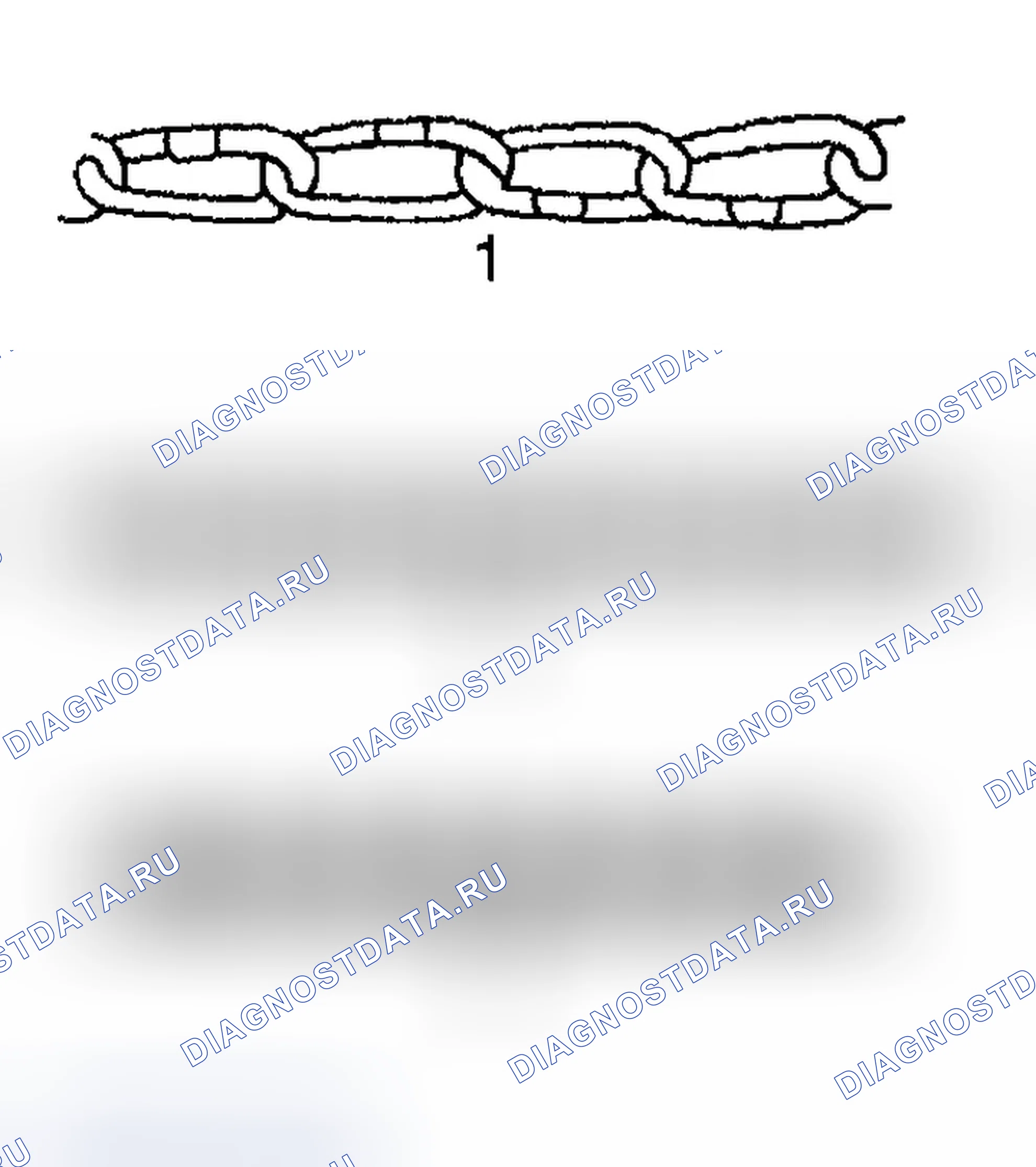 Рис. 4: Описание использования цепи шин. Chevrolet TrailBlazer I