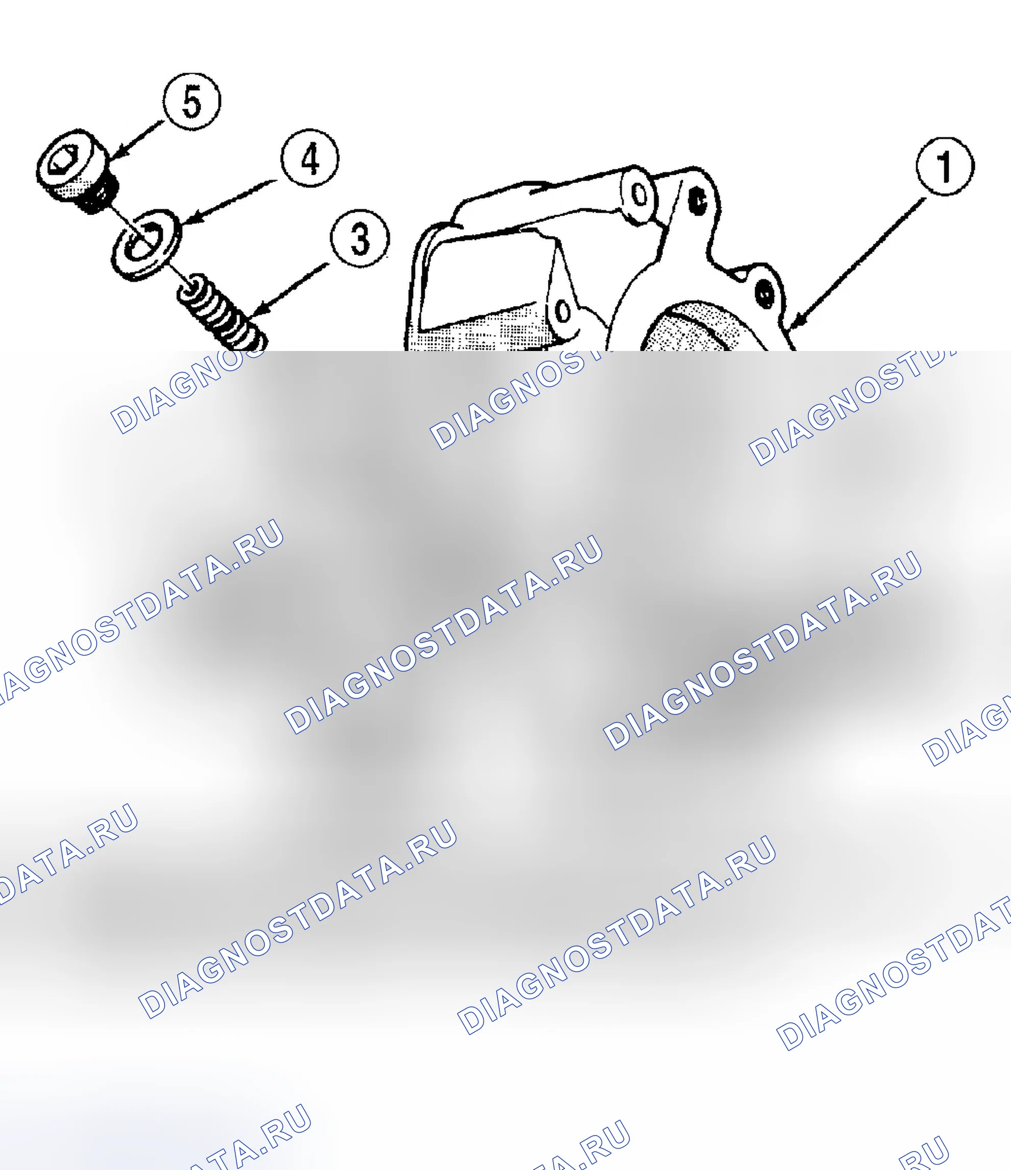 Рис. 43: ДЕМОНТАЖ. Dodge Pickup R2500 