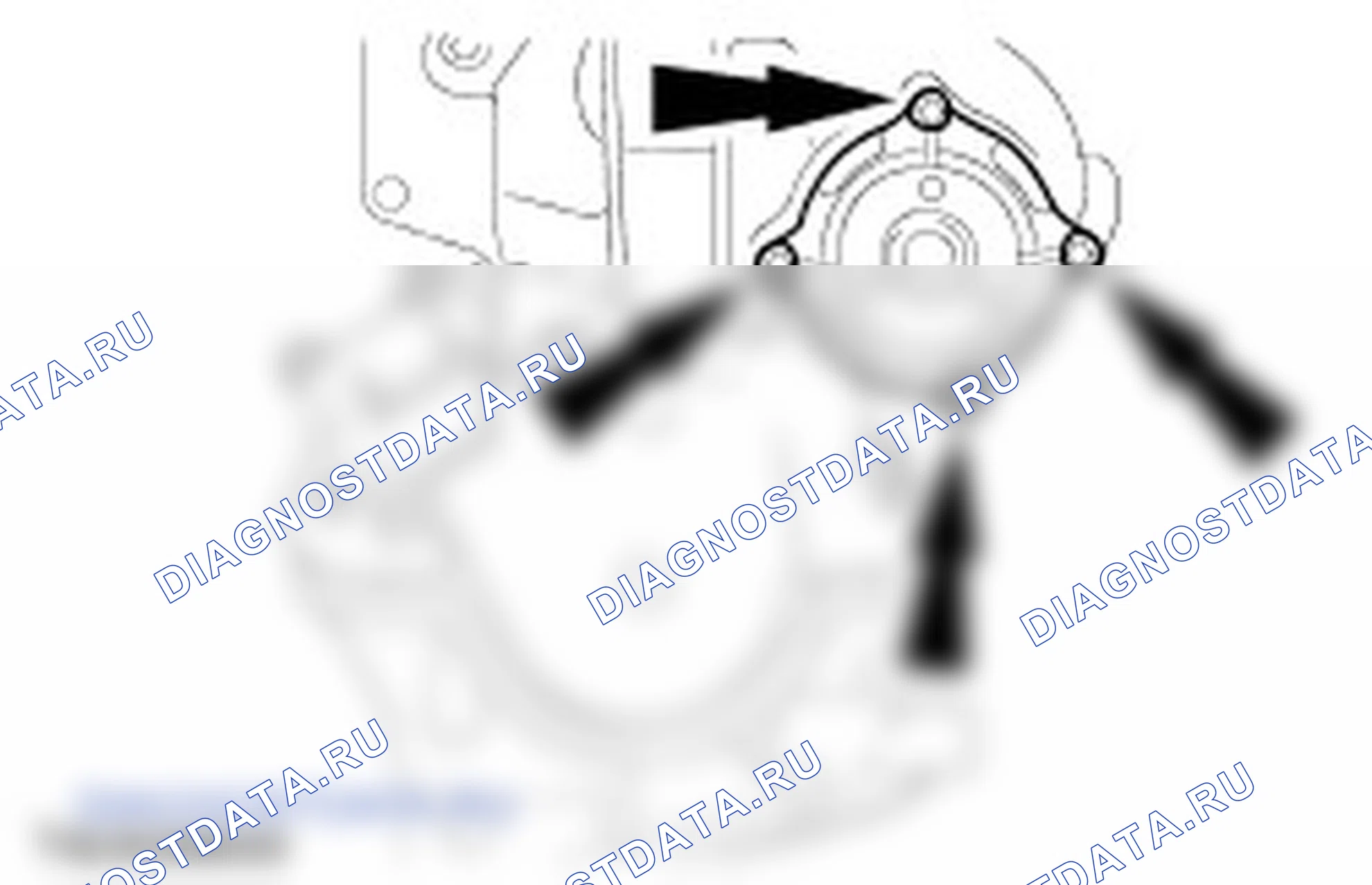 Разборка двигателя. Ford Transit Connect I