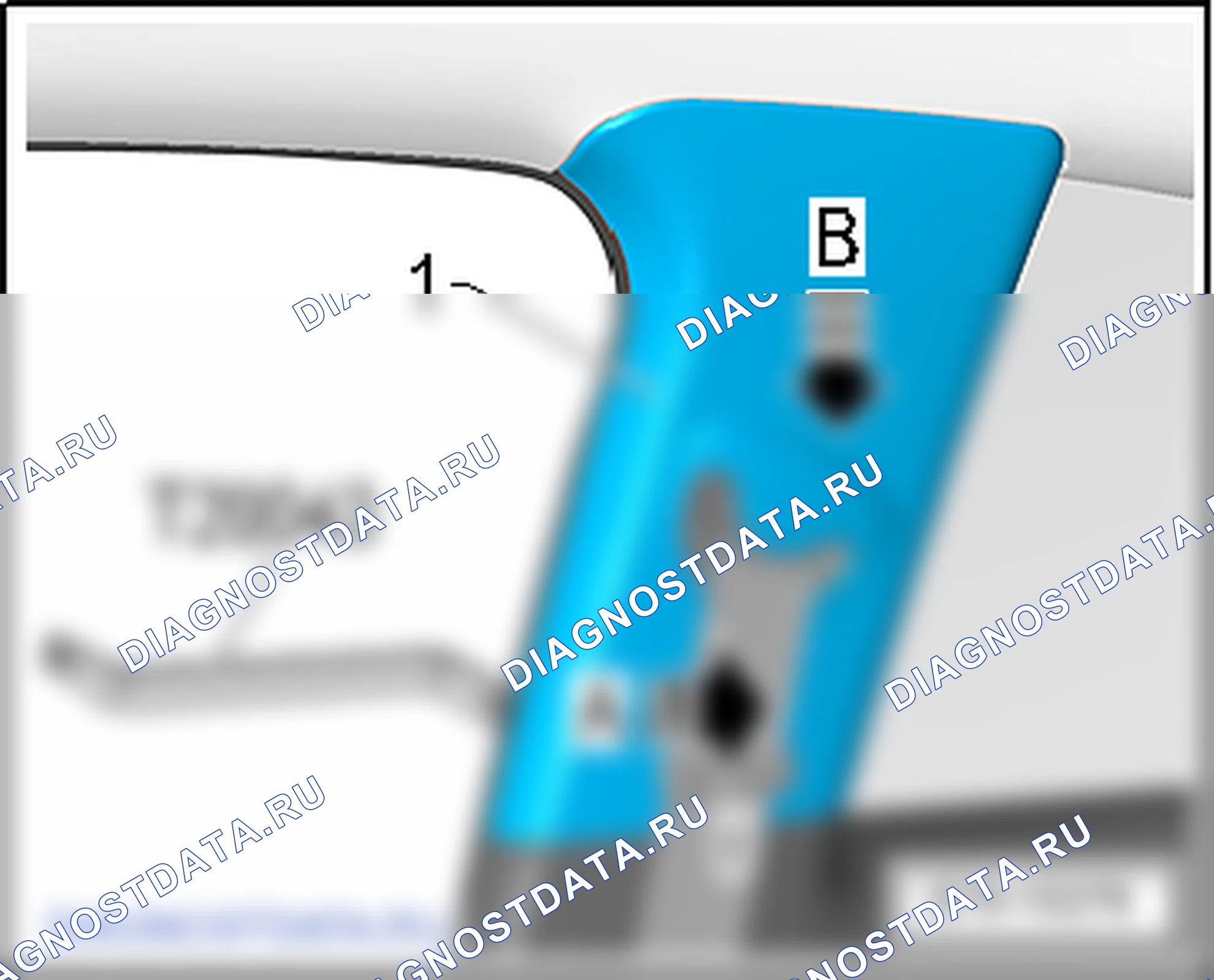 Колонны и боковые панели. SEAT Ibiza IV