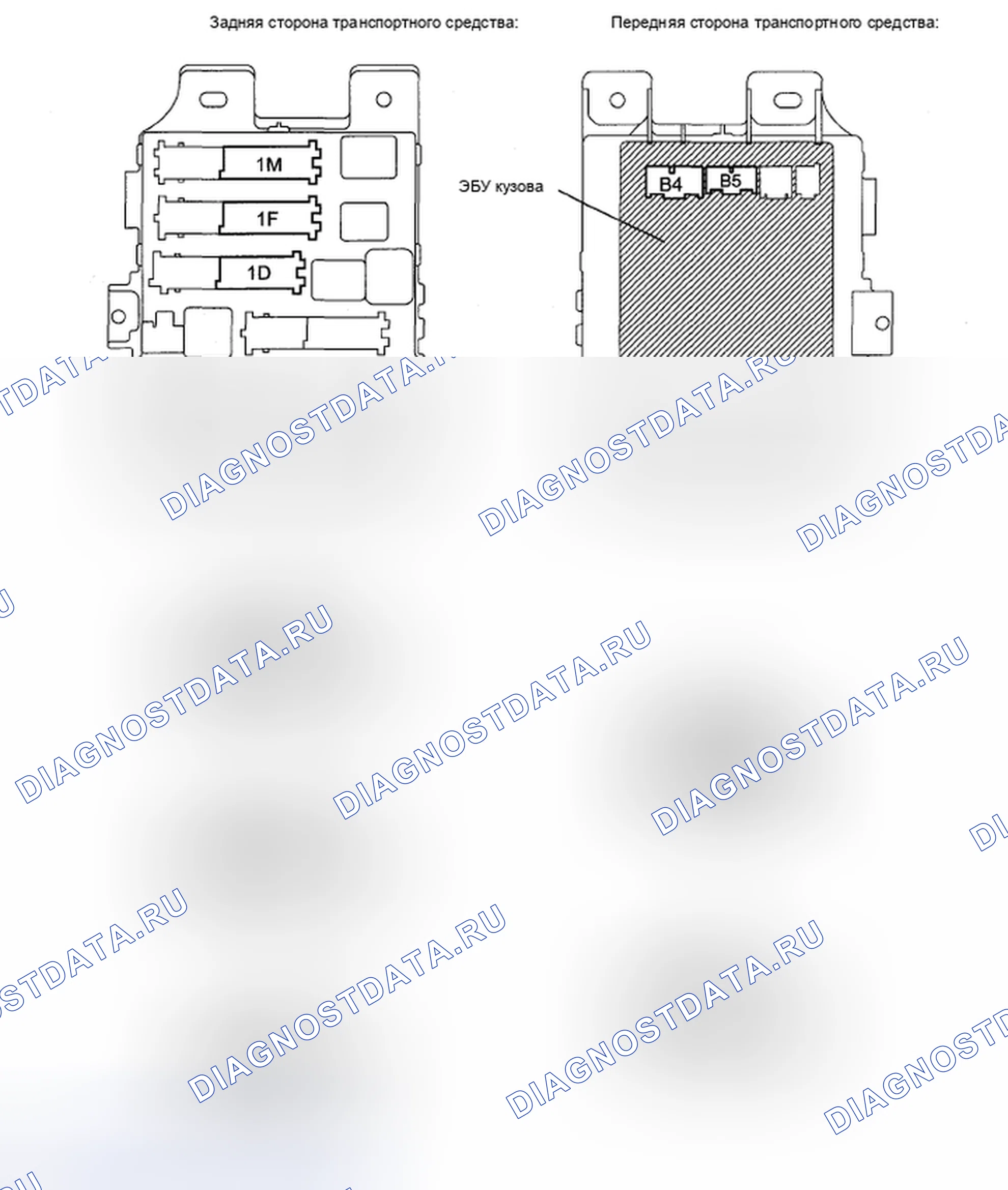 Рис. 84: КЛЕММЫ ЭБУ. Honda Accord IX