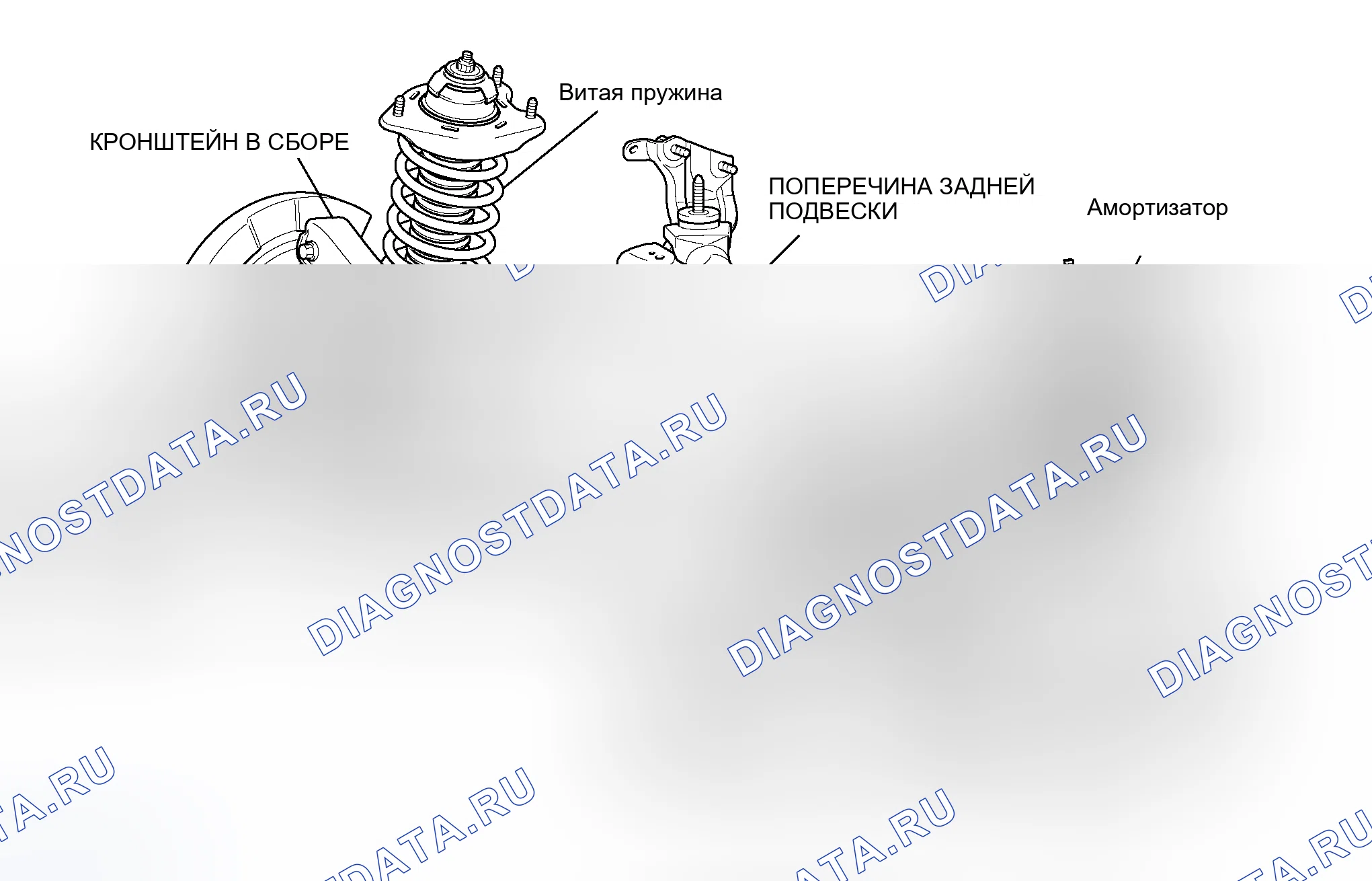 Рис. 4: СТРОИТЕЛЬНАЯ СХЕМА. Mitsubishi Galant IX рестайлинг