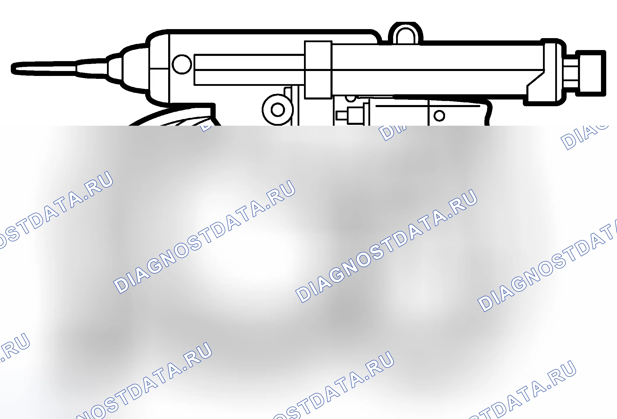 Рис. 224: 82 92 989 Пистолет клеевой, 110 В, AC 50 Гц. Kia Picanto II рестайлинг