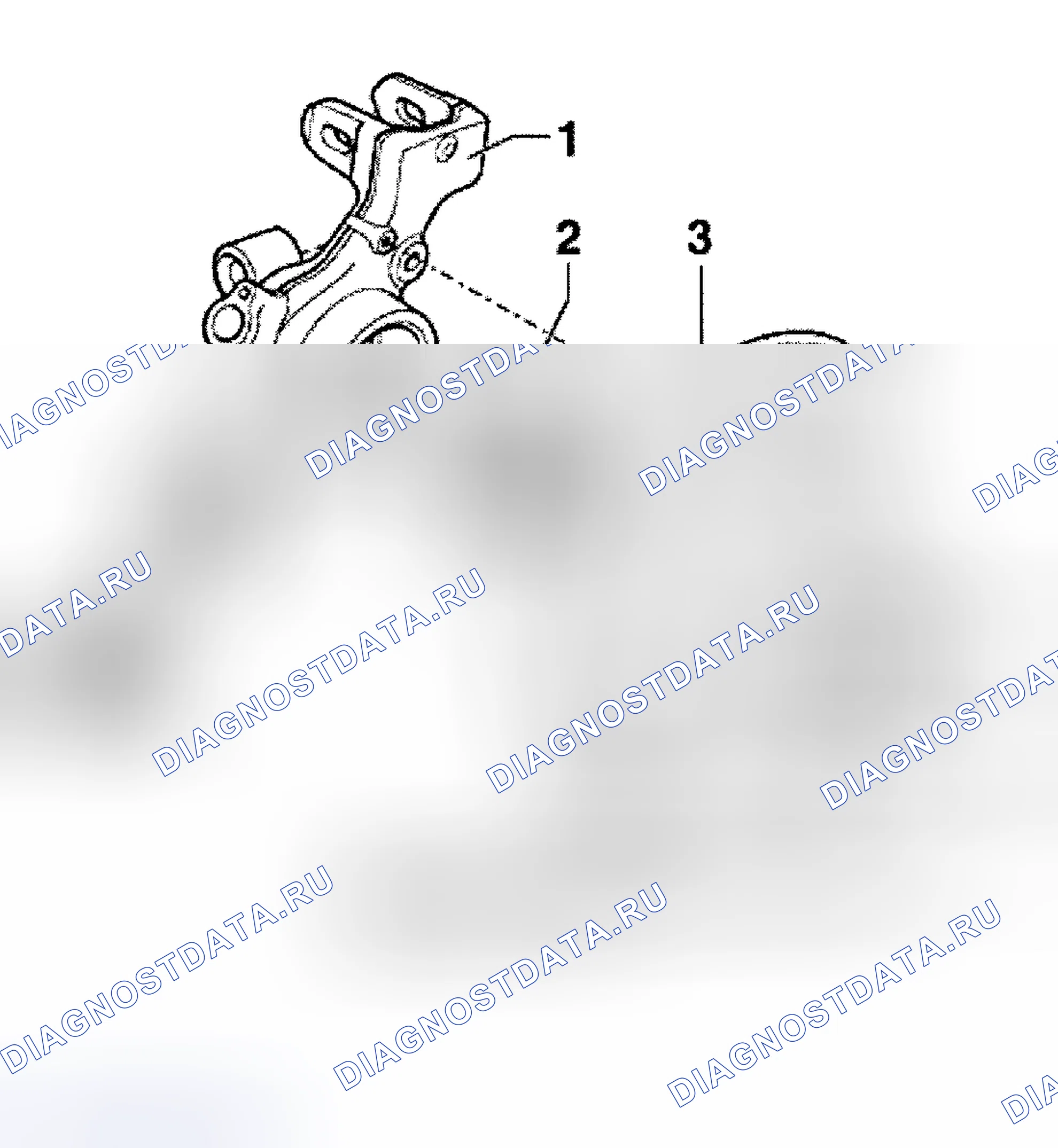 Рис. 19: Разборка и сборка (корпус подшипника колеса удален). Audi S4 B6