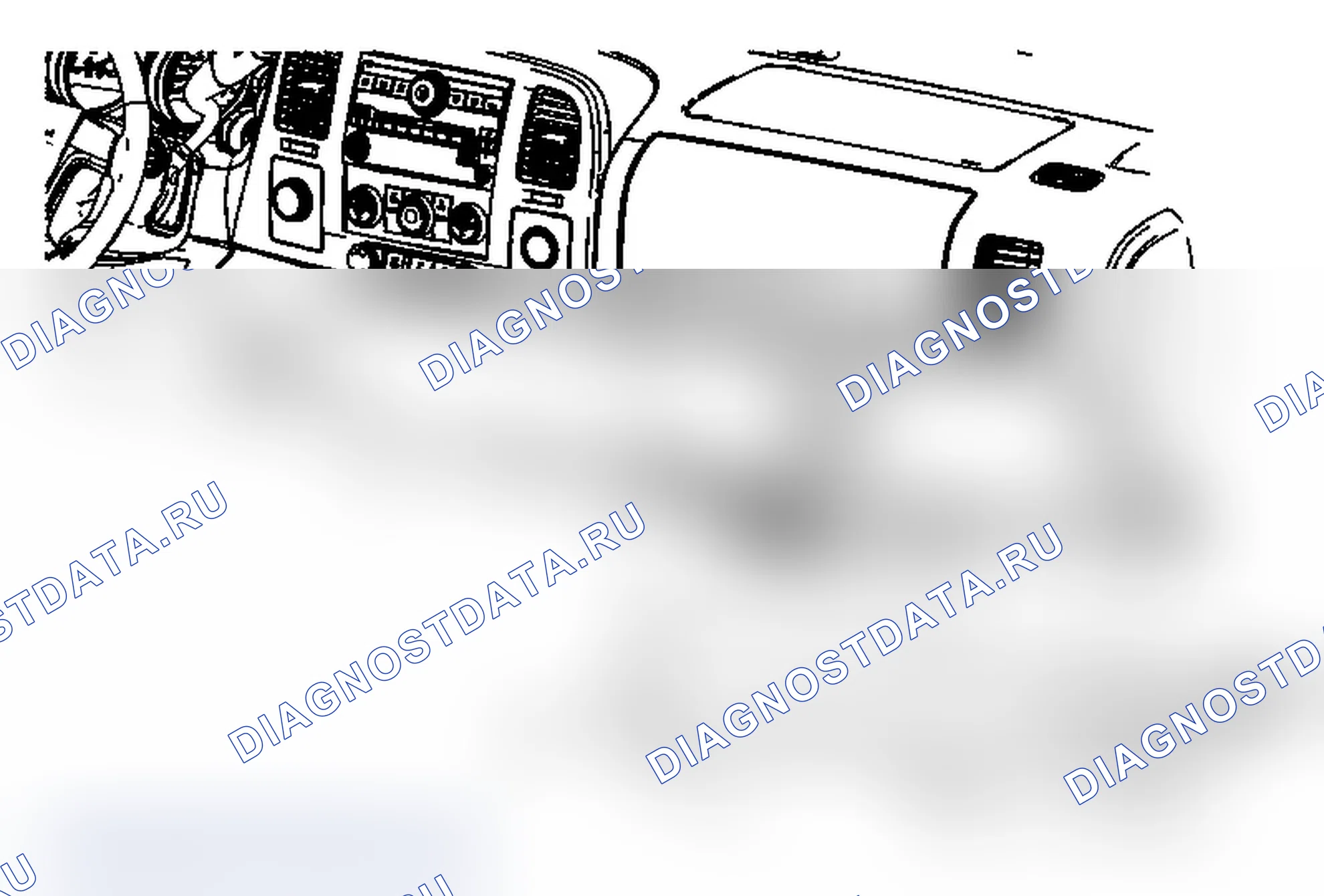 Рис. 2: Замена изолятора приборной панели (без RPO SLT). Chevrolet Silverado 3500 HD 