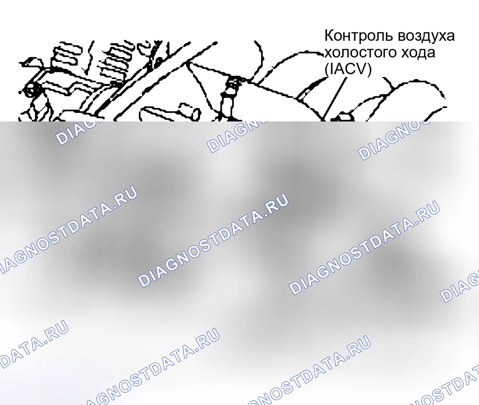 Рис. 63: Воздушный регулирующий клапан на холостом ходу (IACV). Land Rover Discovery L318