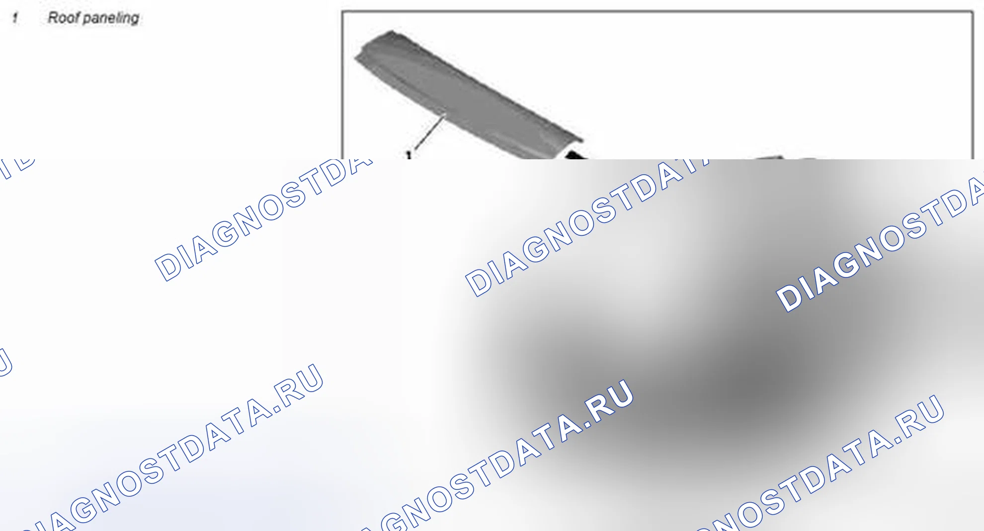 Рис. 766: Демонтаж / монтаж обшивки крыши - AR65.10-P-xtigx1 5702MCO. Kia Soul I