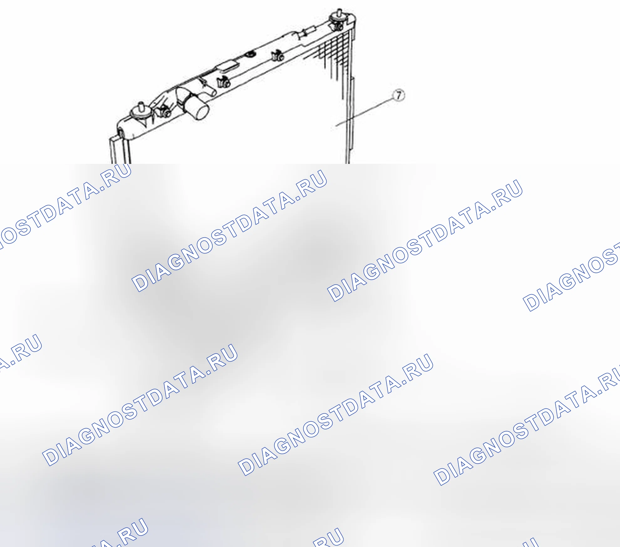 Рис. 428: Разборка / сборка маслоохладителя [AW6A-El, AW6AX-El]. Mazda CX-9 I