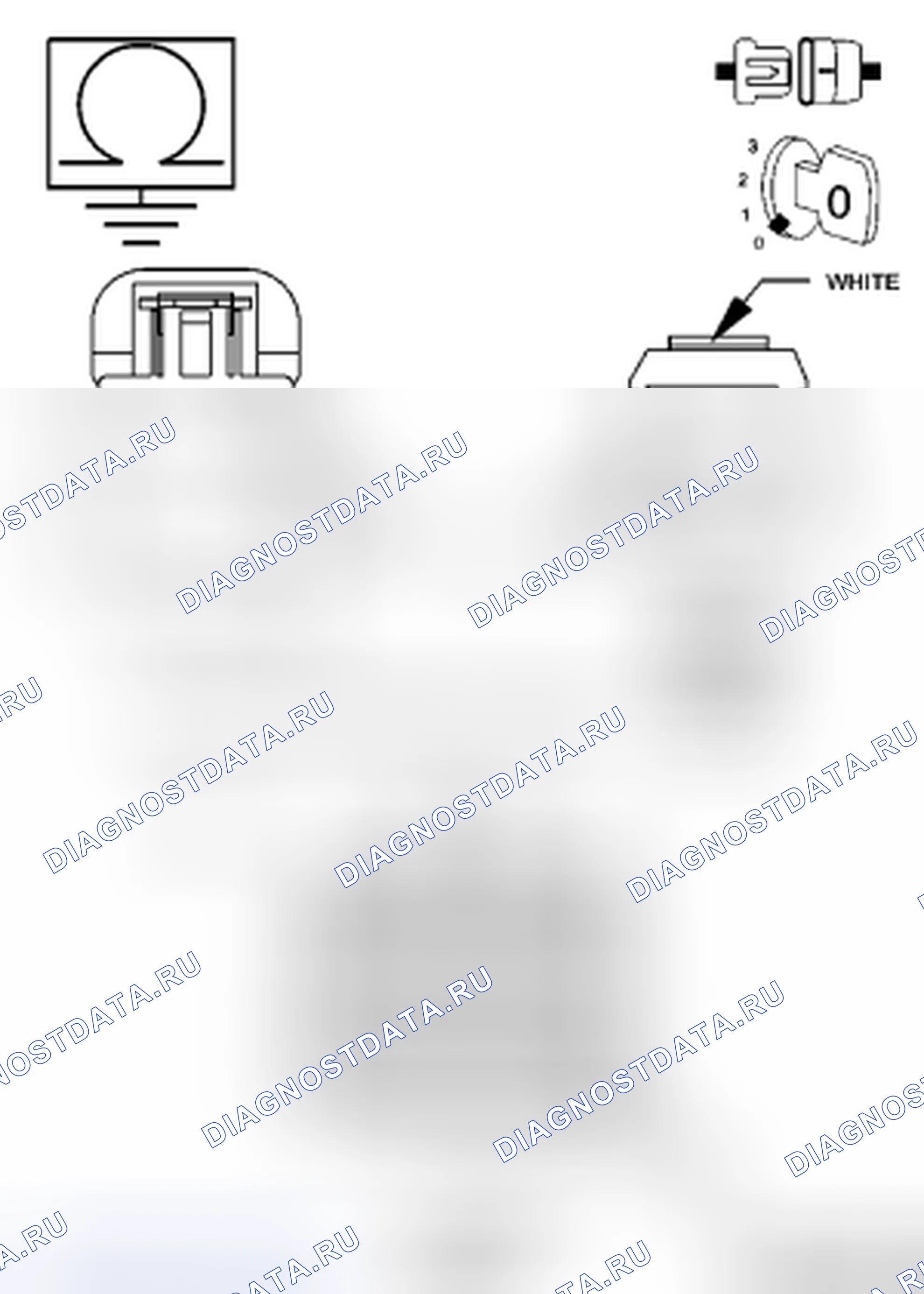 Рис. 342: Диагностический тест. Chrysler Town & Country V