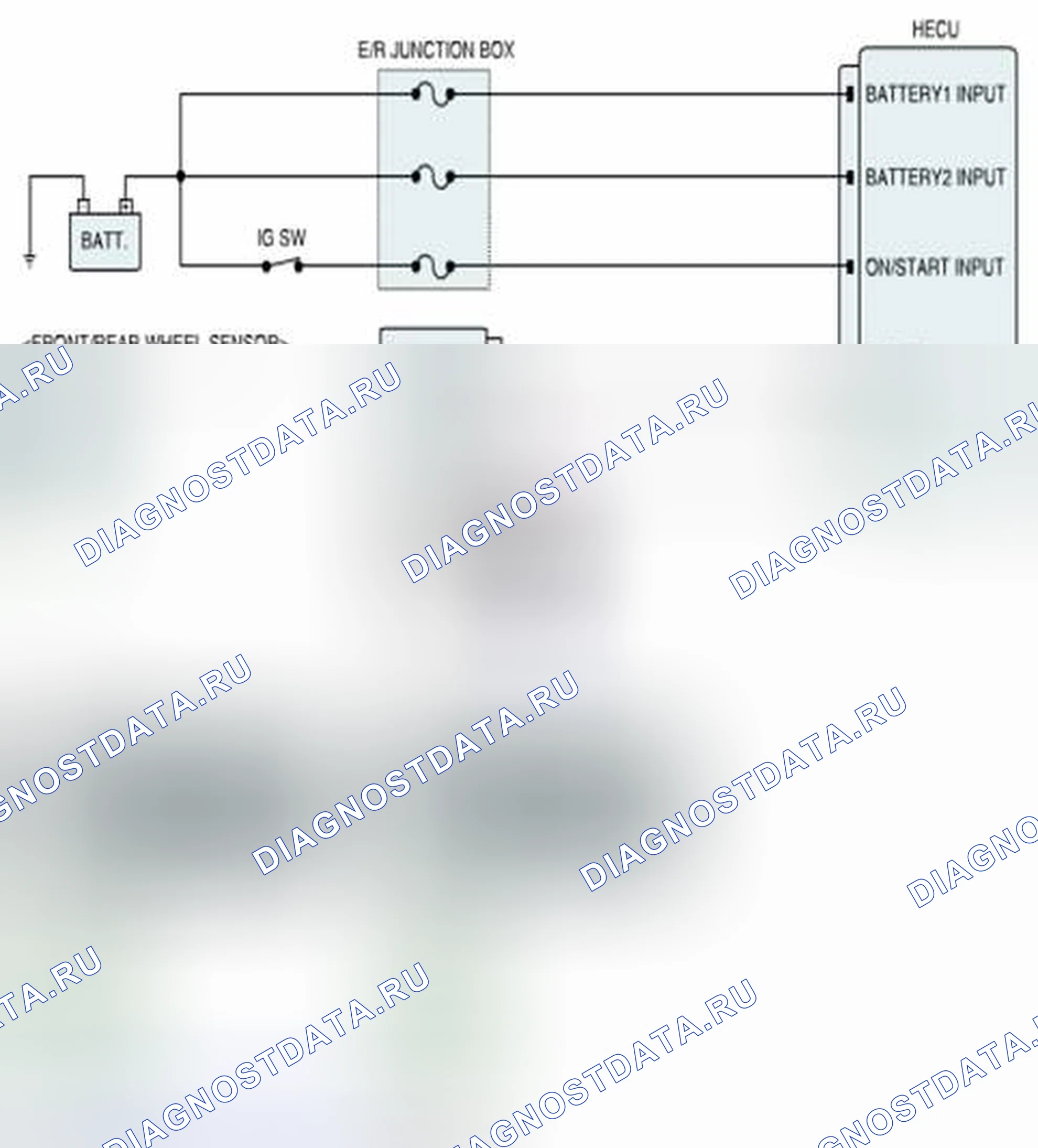 Рис. 544: Проверка компонентов. Kia Sedona II рестайлинг