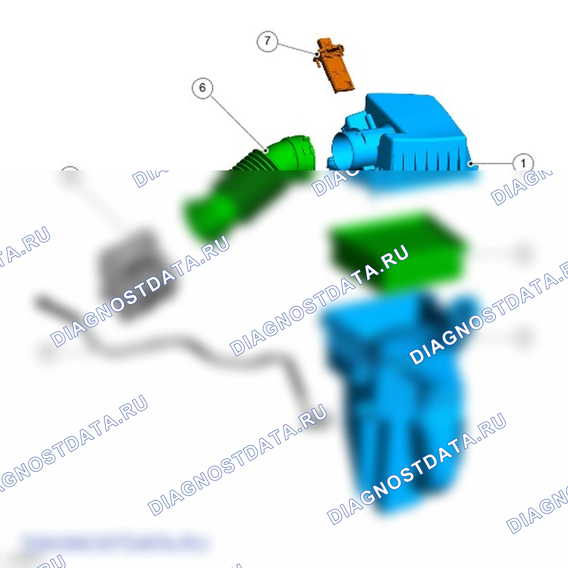 Распределение и фильтрация впускаемого воздуха: описание и работа. Ford B-MAX I