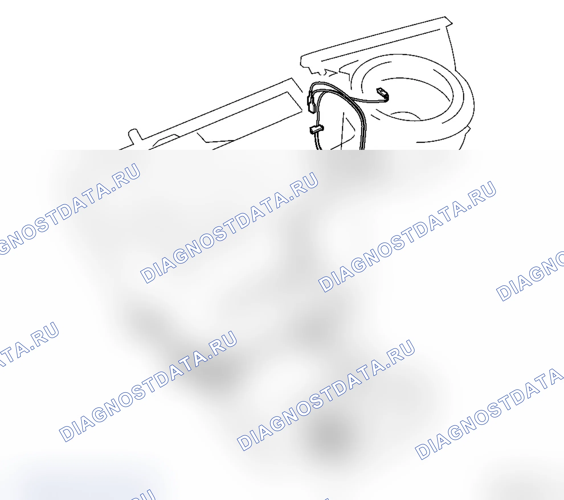 Замена жгута проводки кондиционера (корпус воздухораспределителя). Opel Astra H
