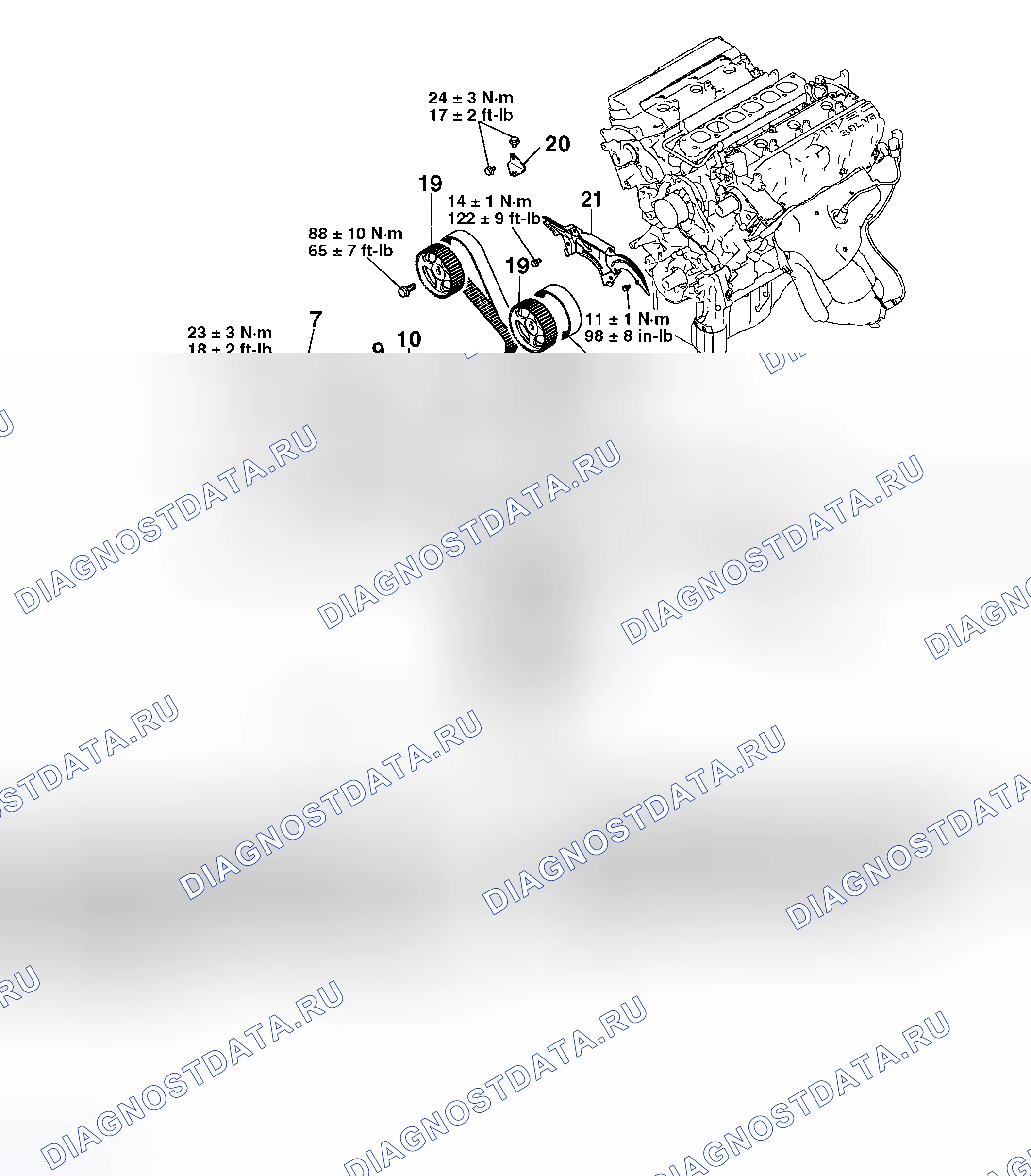 Рис. 478: ДЕМОНТАЖ И МОНТАЖ. Honda Freed+ I