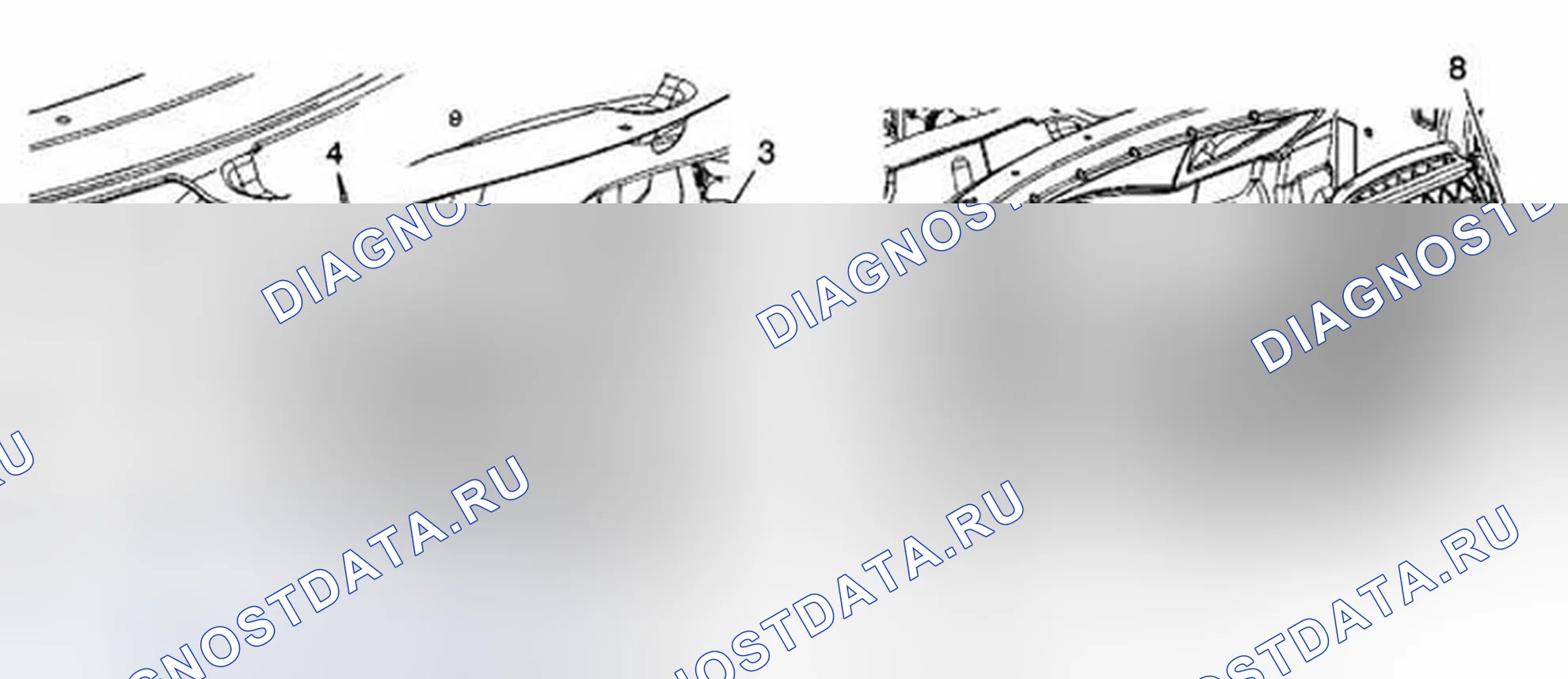 Рис. 12: Замена модуля ОВКВ в сборе. Chevrolet HHR I