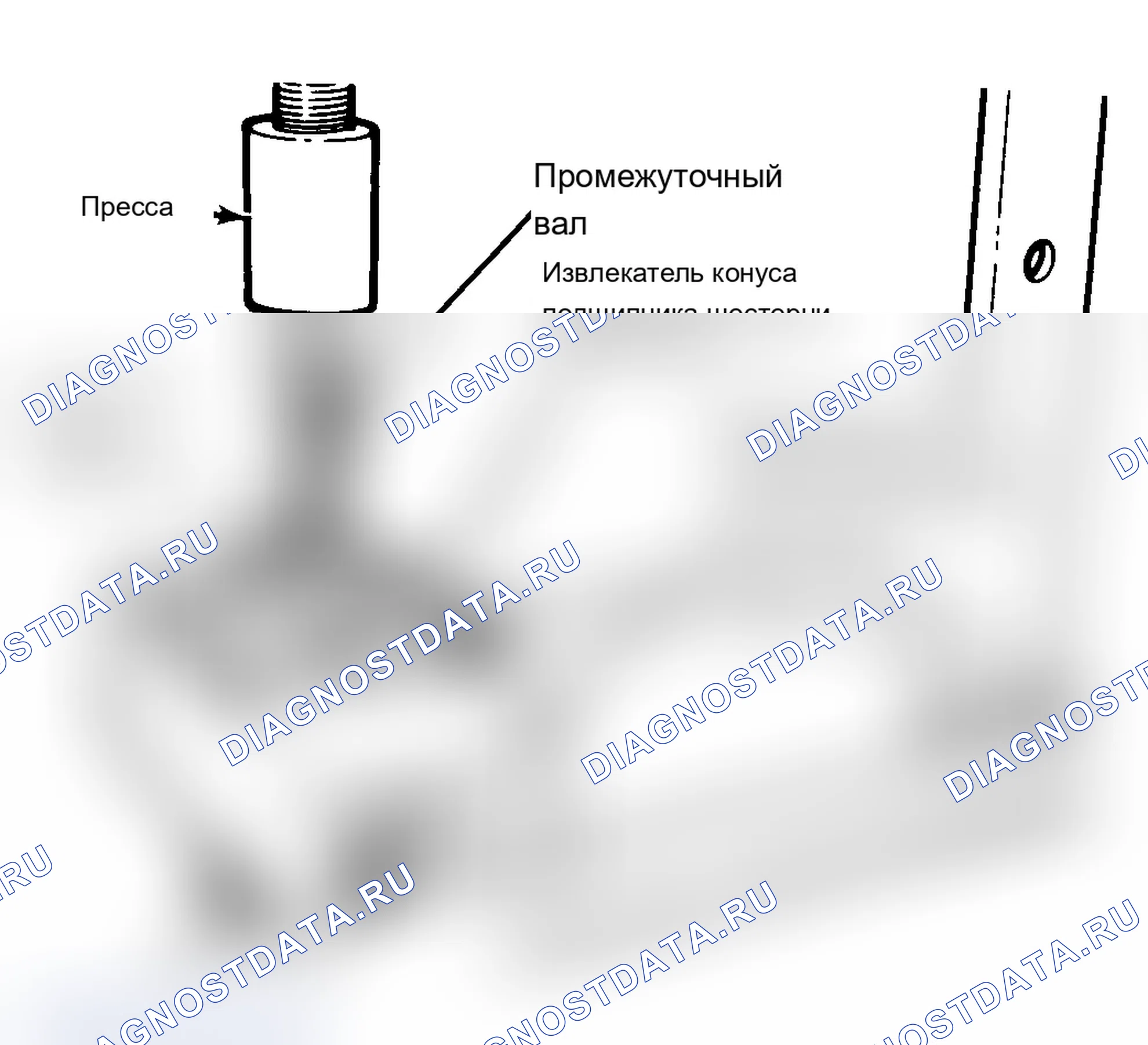 Рис. 59: Разборка. Ford Cab & Chassis Ranger 