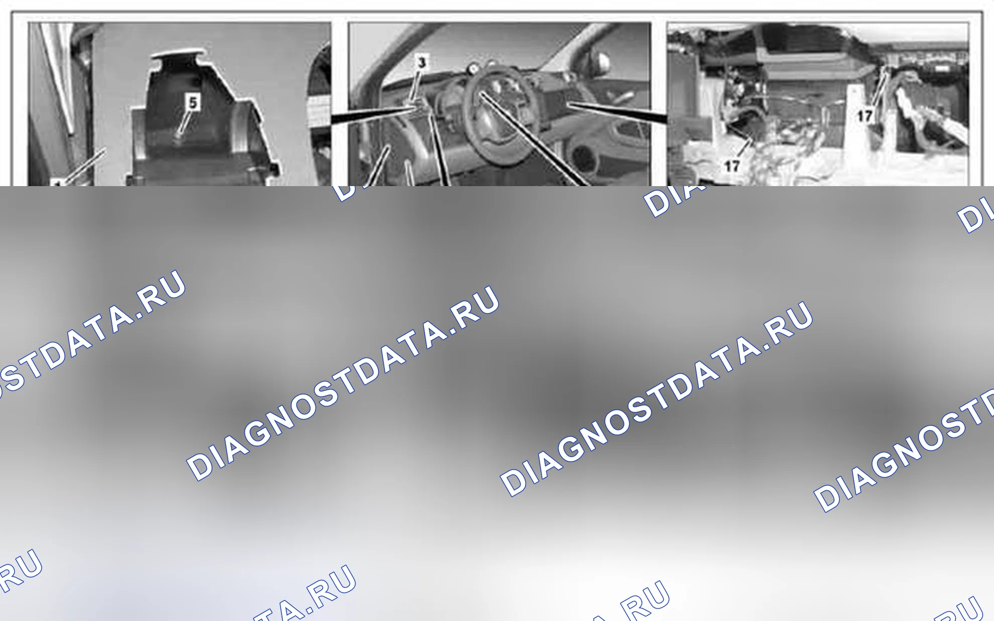 Рис. 96: Снять / установить верхнюю секцию приборной панели - AR68.10-P-xtegx1 1020MCU. Kia Soul I