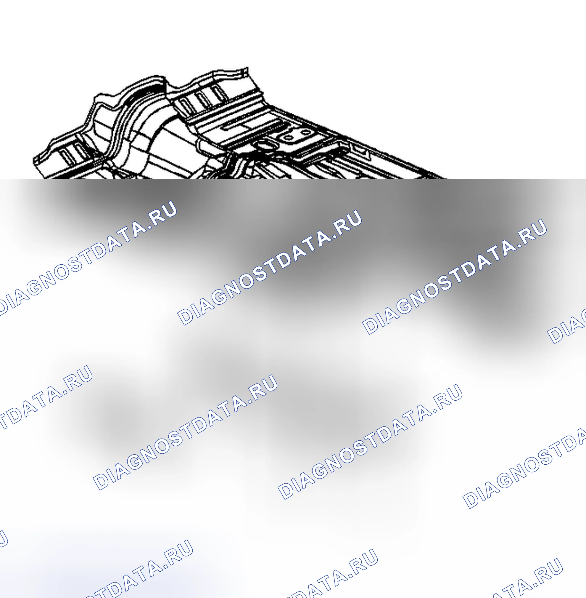 Рис. 17: Порядок демонтажа. Saab 9-7X I