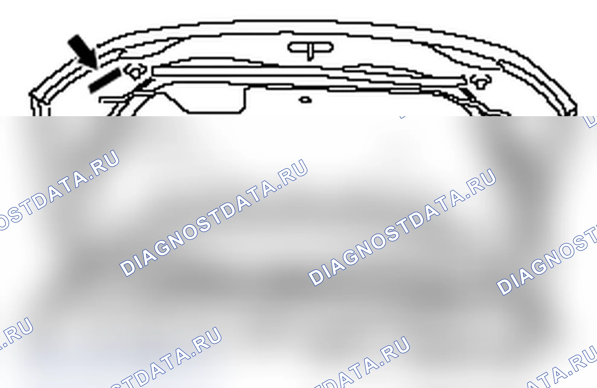 Рис. 1: ПРЕДУПРЕЖДАЮЩИЕ ЗНАКИ. Mitsubishi Lancer Ralliart X рестайлинг