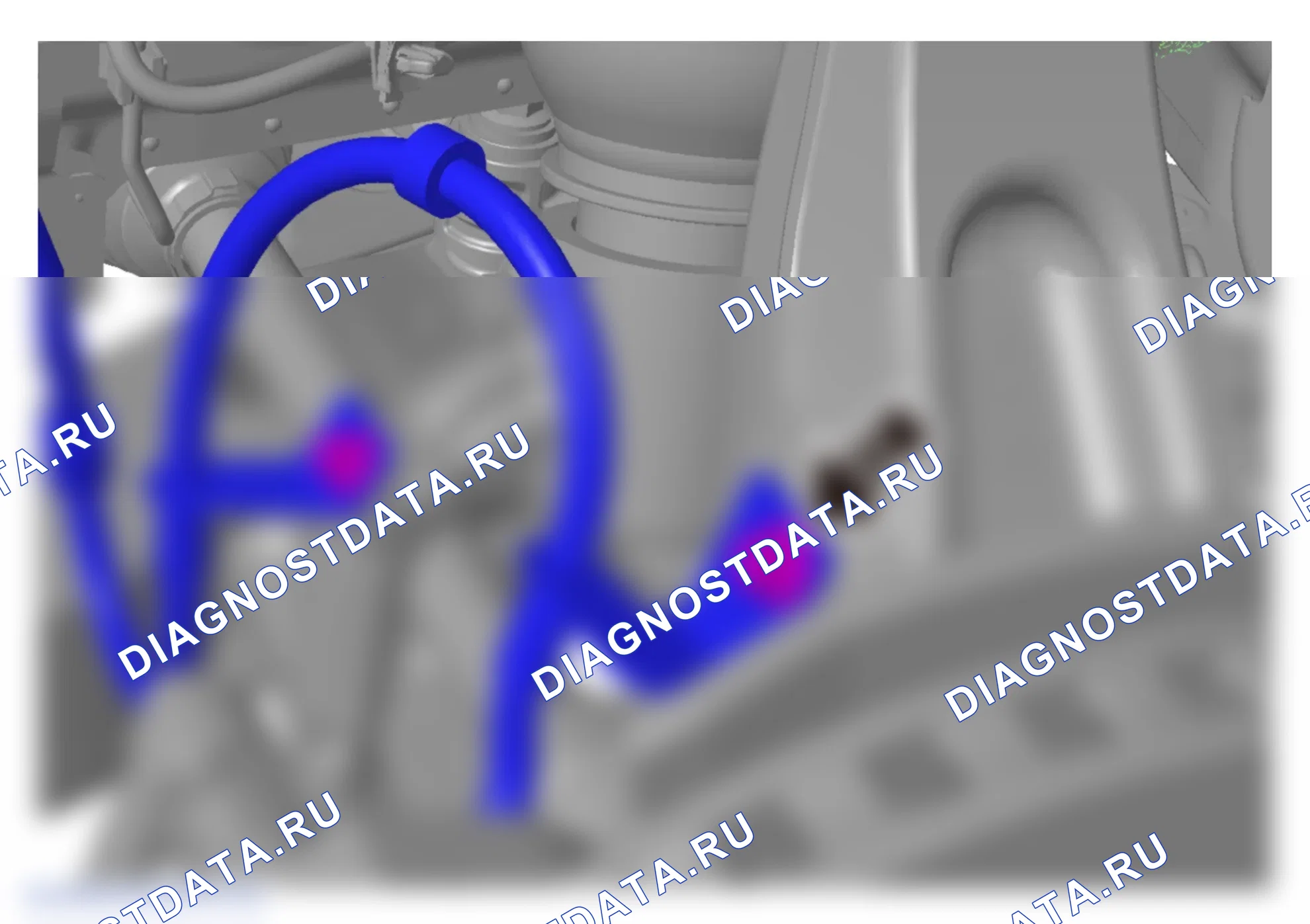 Как снять и установить узел переднего тормозного шланга — Wey V8X. Wey V8X I
