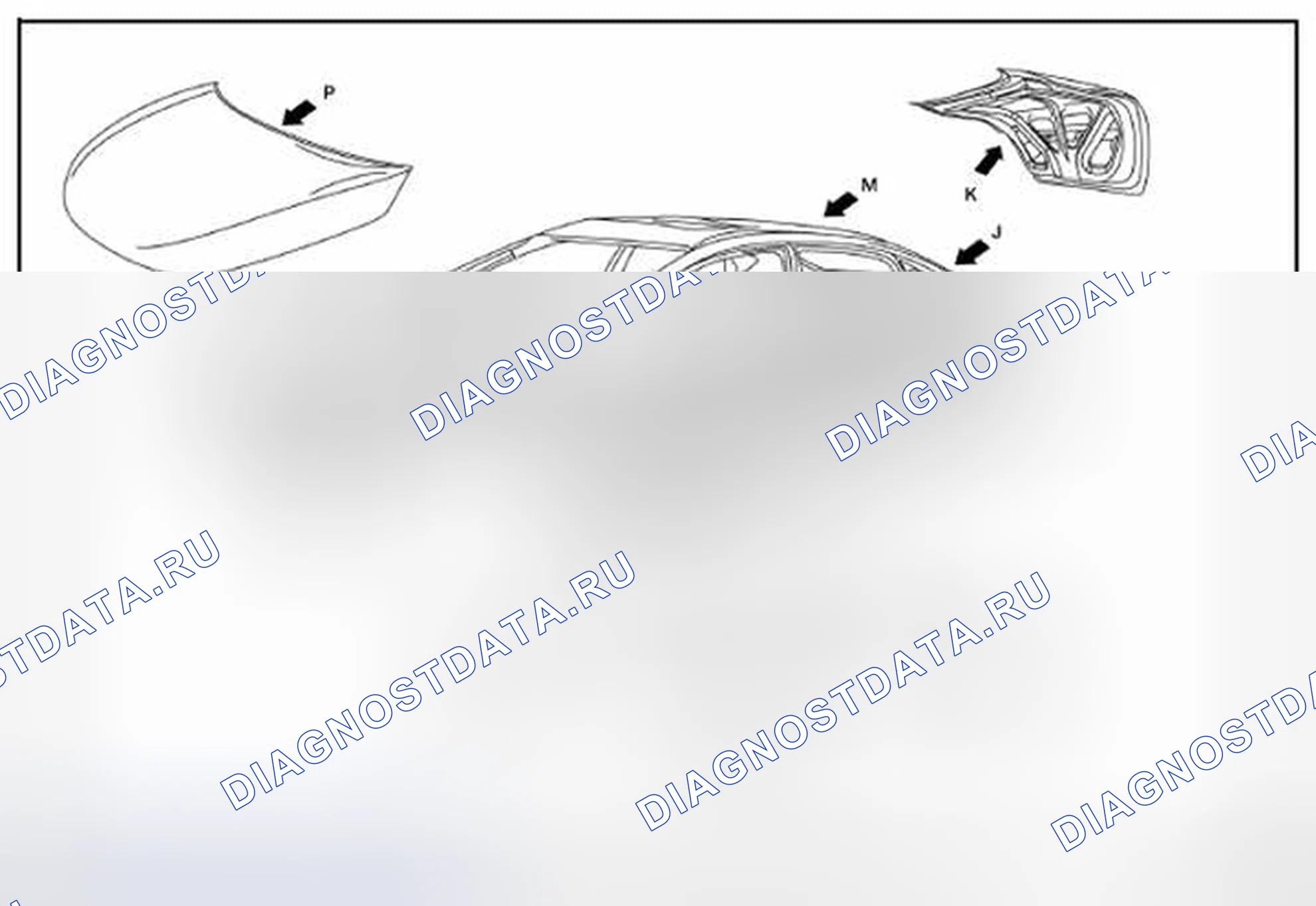 Рис. 133: Описание внешней и внутренней отделки кузова. Nissan Altima L33