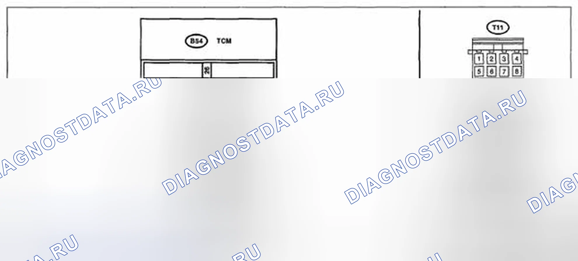 Рис. 603: электросхема. Subaru Outback BR