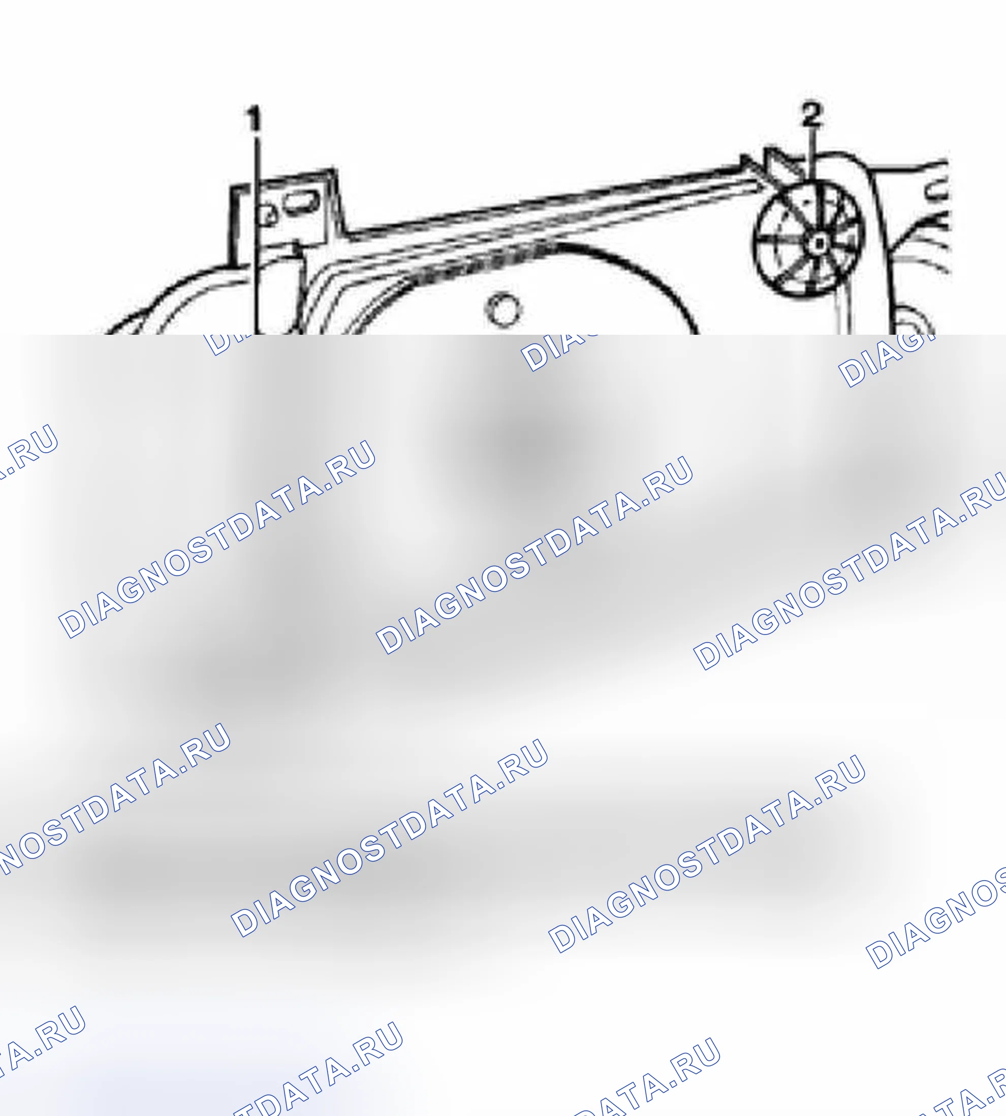 Рис. 2: Регуляторы фар, расположение. Volkswagen Jetta III