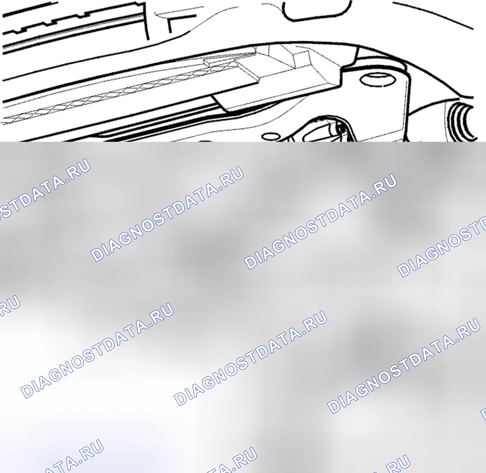 Рис. 1: Проверка датчика давления масла. Volvo S60 I рестайлинг