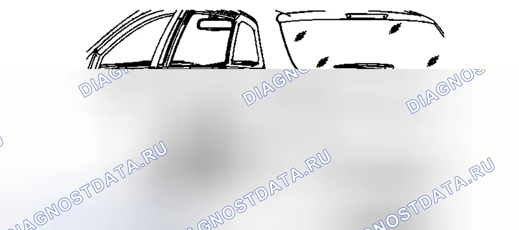 Рис. 22: Замена формовки открытия заднего колеса. Chevrolet Captiva I рестайлинг 2