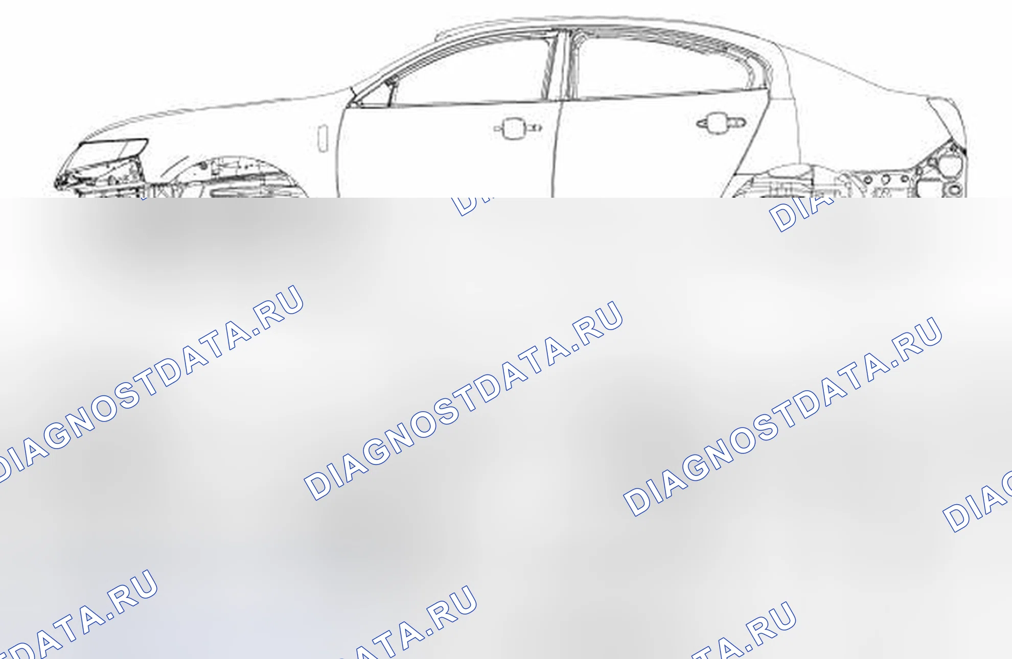 Рис. 31: Базовая высота рамы. Hyundai ix55 I