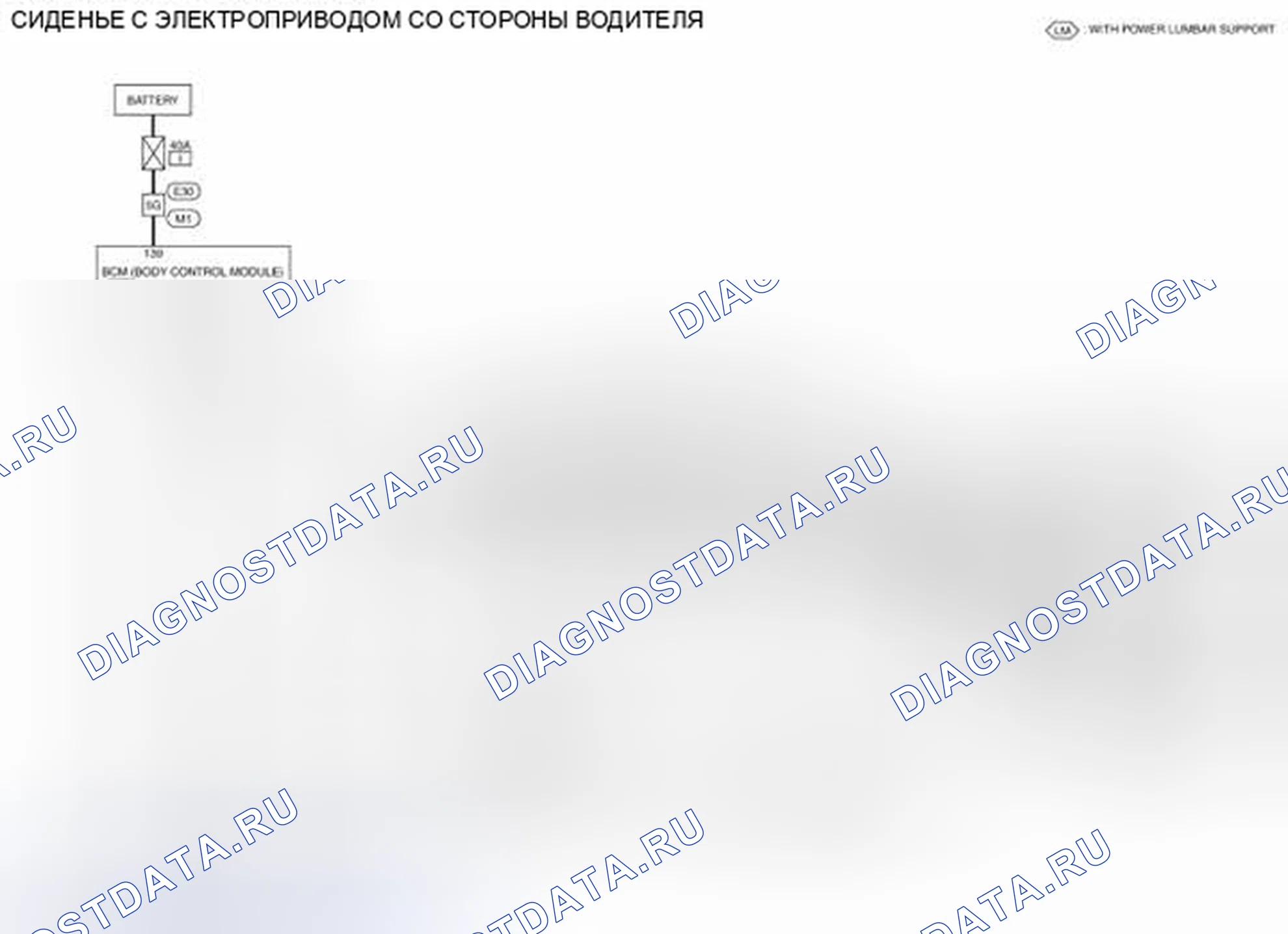 Рис. 5: электросхема. Nissan Altima L33