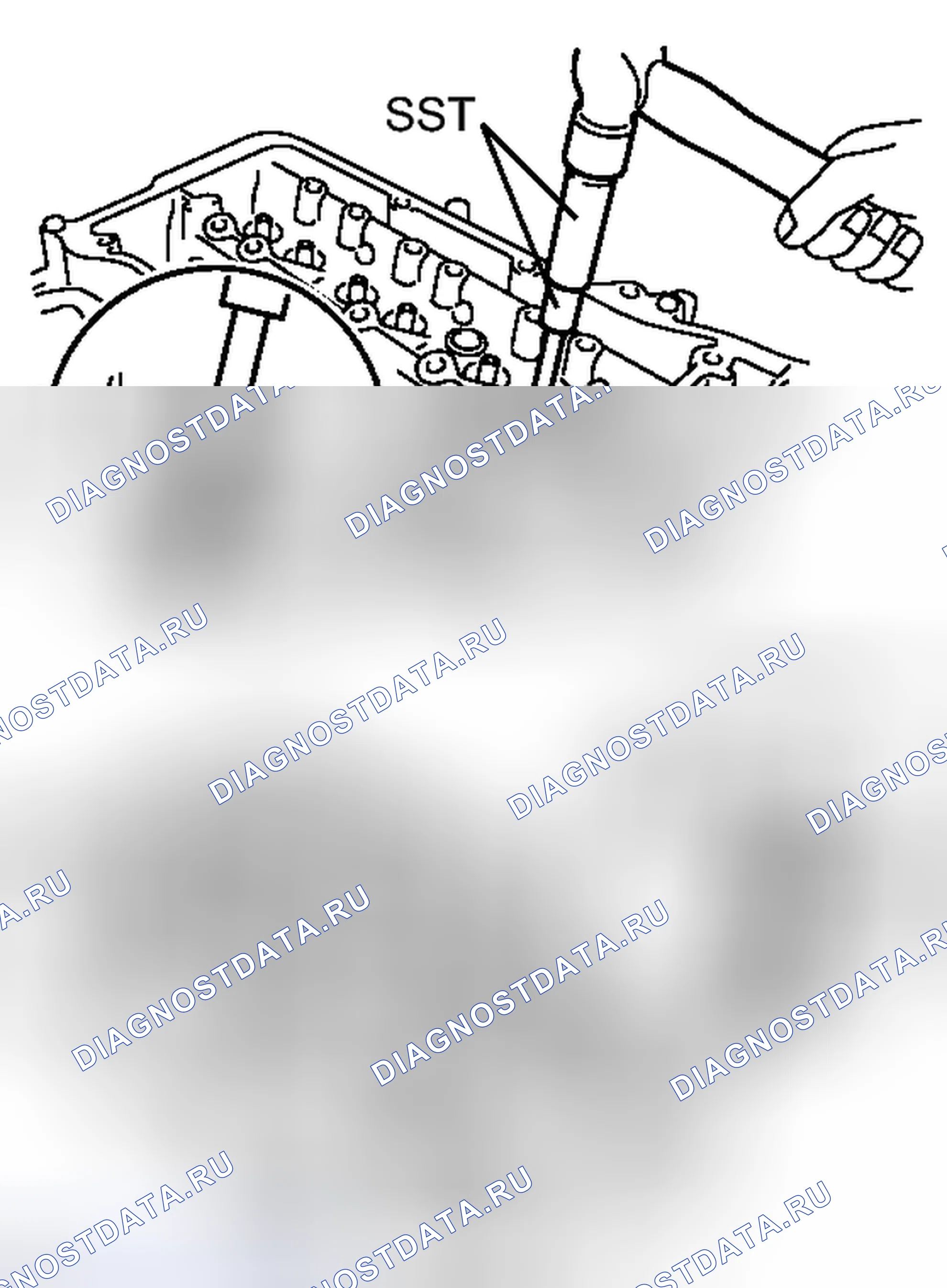 Рис. 306. Toyota Avalon XX30 рестайлинг 2