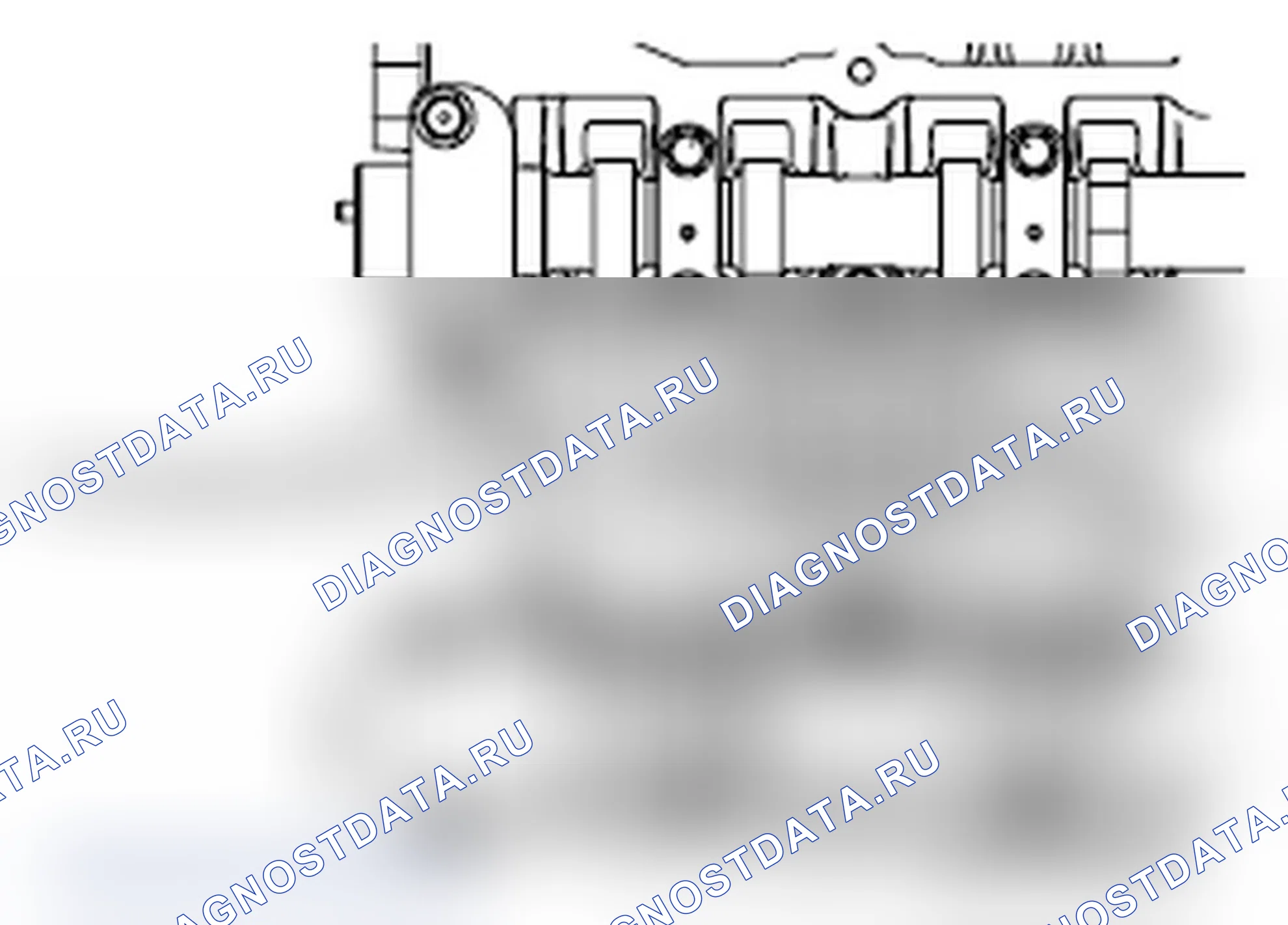 Рис. 69: >> B <<КРЫШКА ПОДШИПНИКА РАСПРЕДЕЛИТЕЛЬНОГО ВАЛА/ПОДШИПНИК/УПОРНЫЙ ПОДШИПНИК РАСПРЕДЕЛИТЕЛЬНОГО ВАЛА/КРЫШКА ПОДШИПНИКА РАСПРЕДЕЛИТЕЛЬНОГО ВАЛА/ПИТАЮЩИЙ МАСЛО РАСПРЕДЕЛИТЕЛЬНЫЙ ВАЛ BEARI. Mitsubishi Lancer Ralliart X рестайлинг