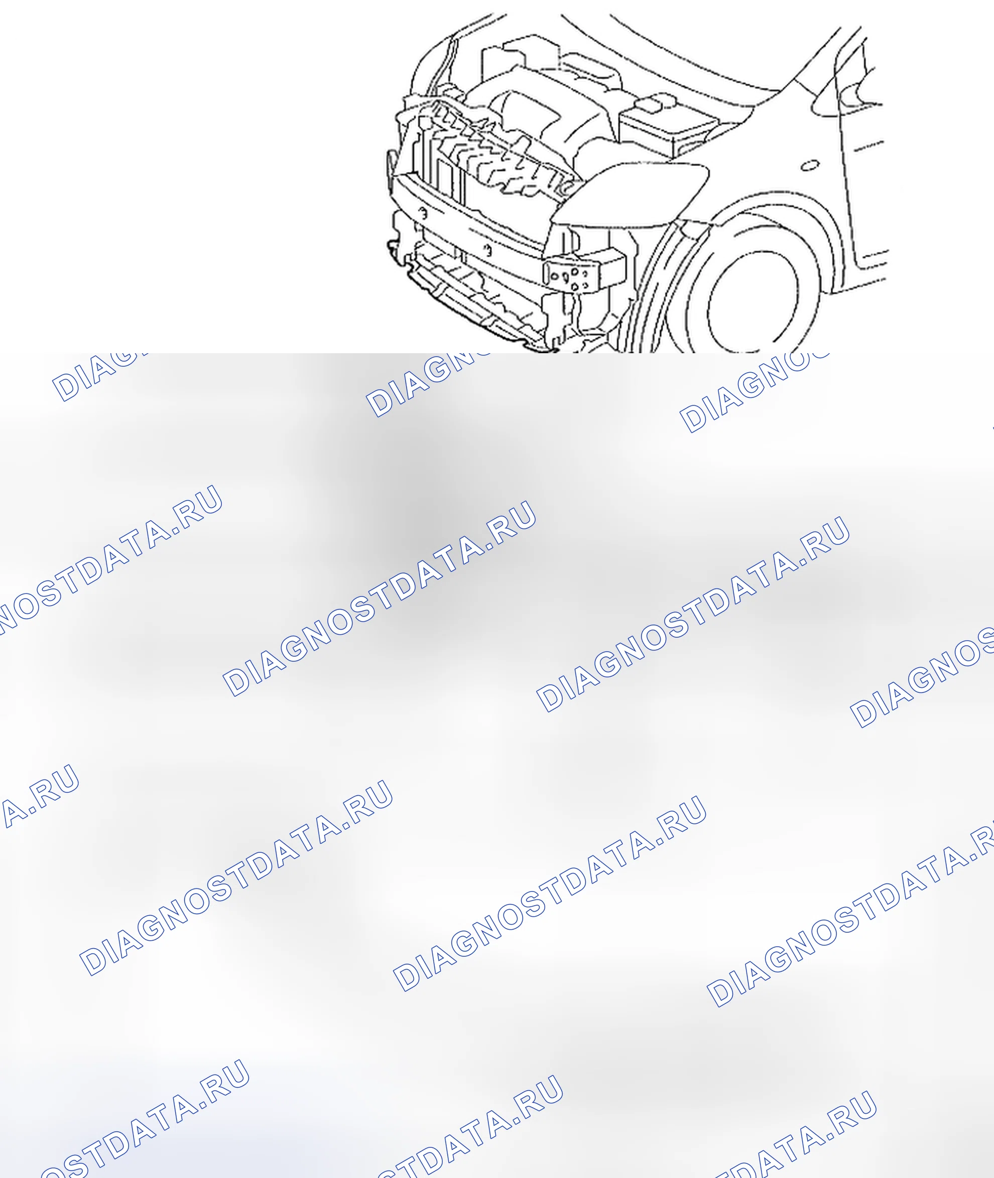Рис. 169: КОМПОНЕНТЫ. Toyota Yaris II