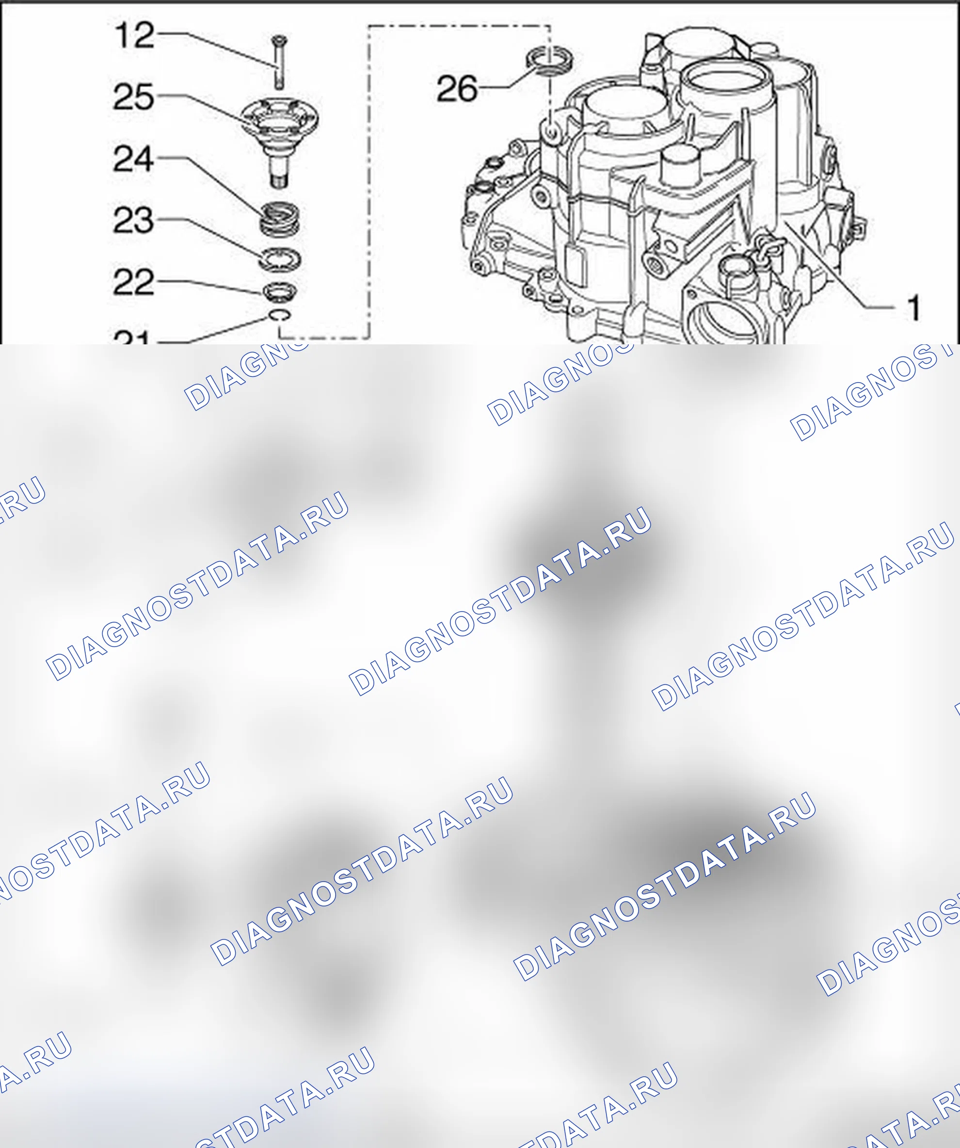 Рис. 458: ОБЗОР ДИФФЕРЕНЦИАЛЬНОГО УЗЛА. Audi TT 8J