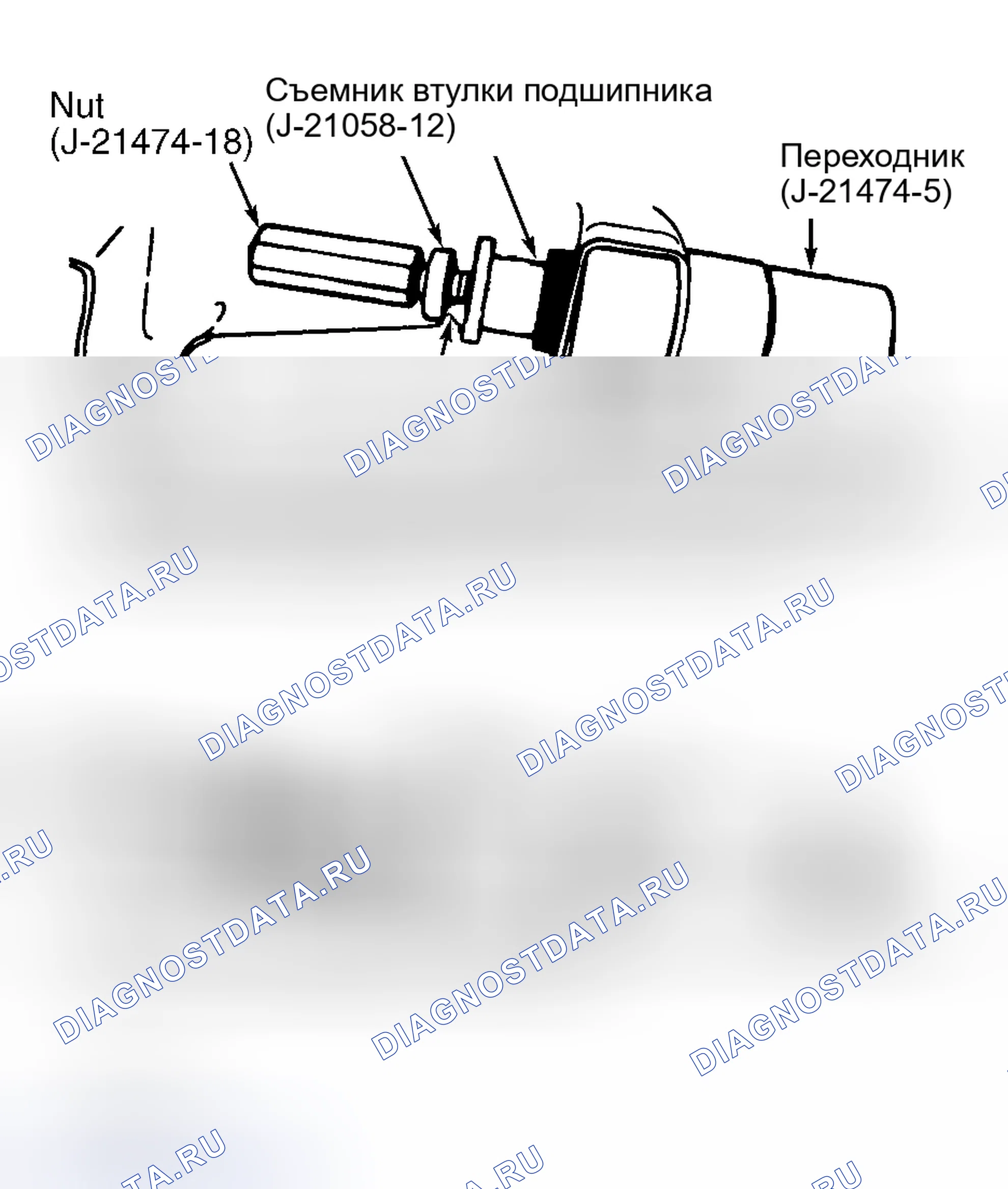 Рис. 5: Демонтаж и монтаж. Chevrolet Cavalier II