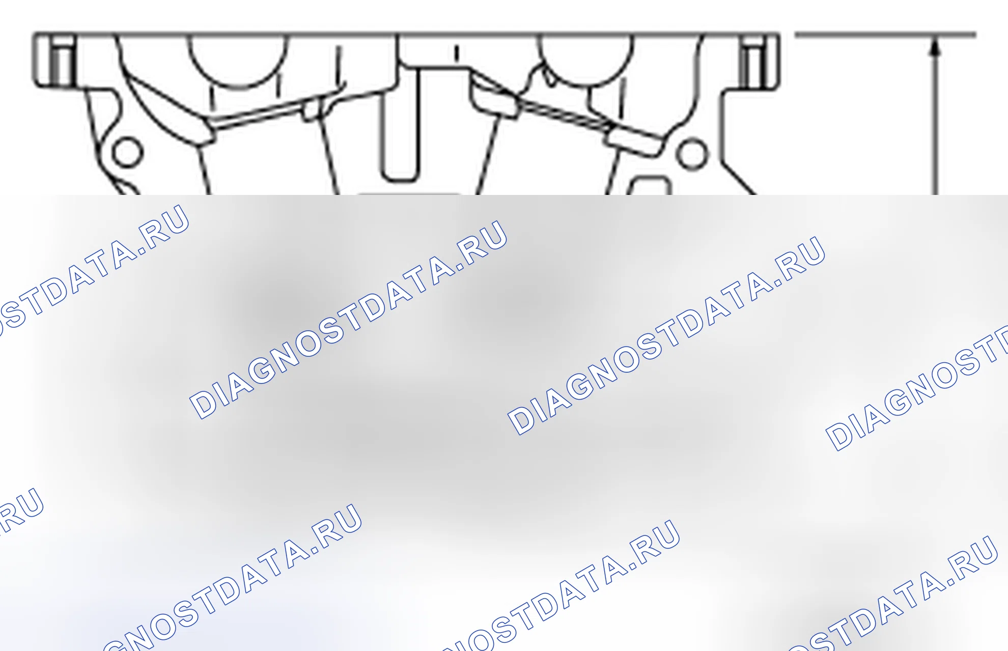 Рис. 304: ГОЛОВКА ЦИЛИНДРА. Nissan Pathfinder IV рестайлинг