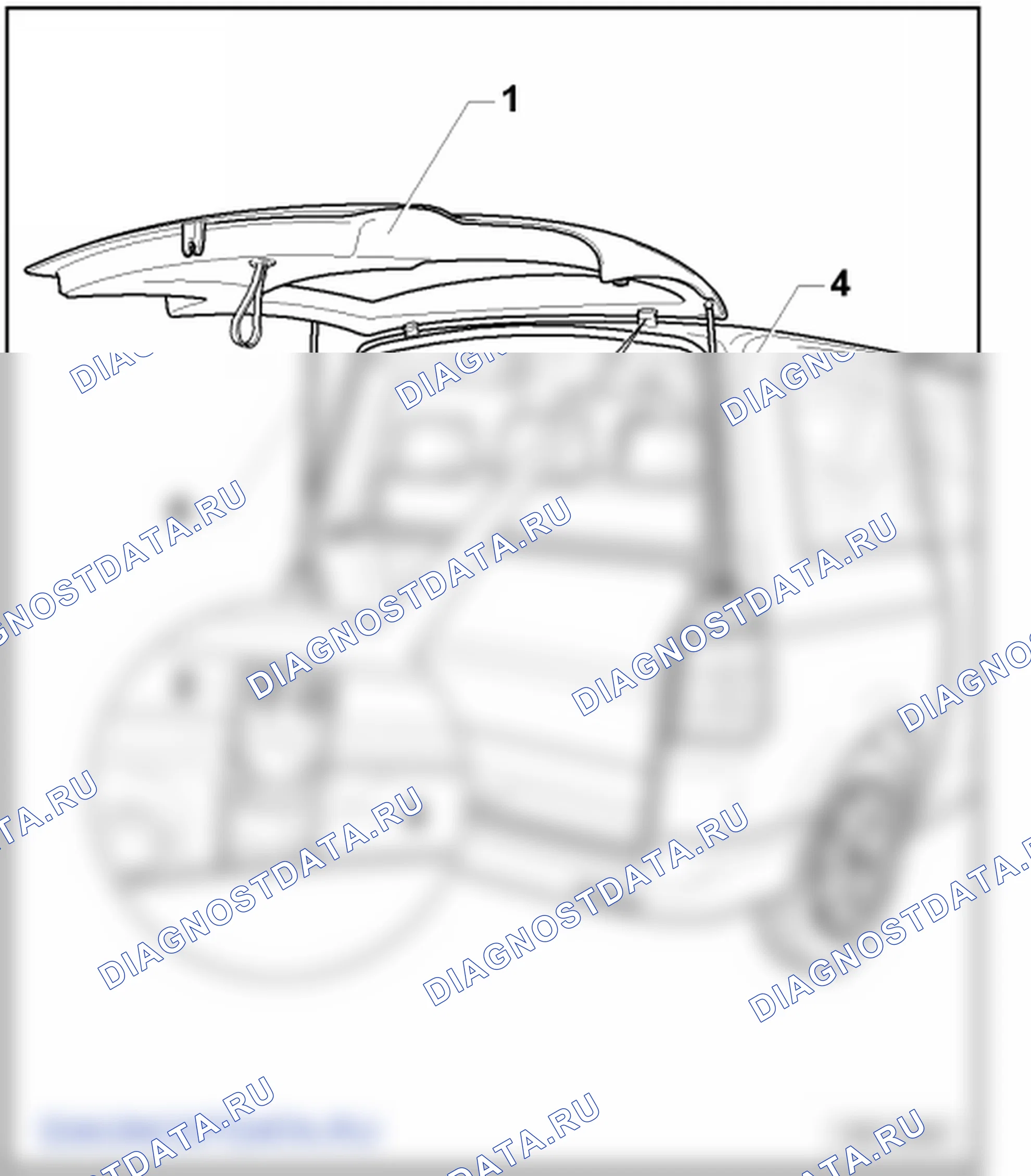 Дверь багажного отсека. Volkswagen Transporter T5