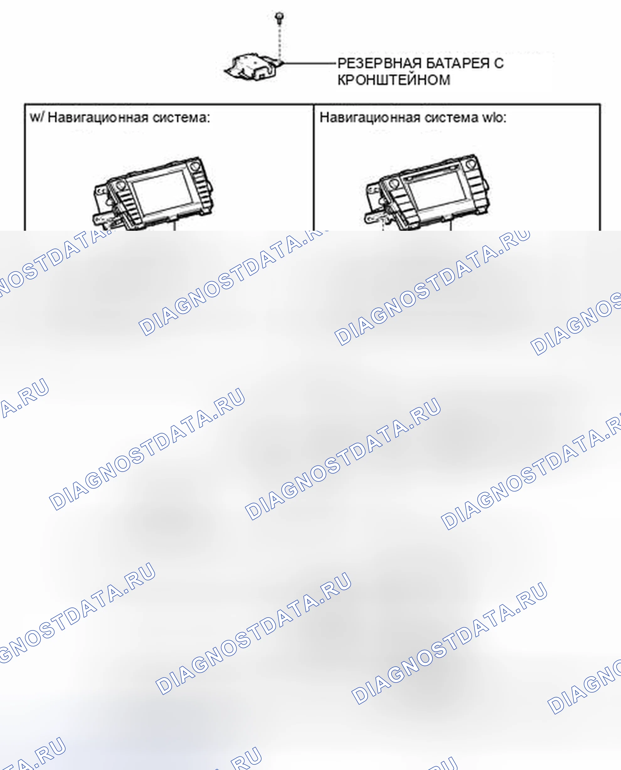 Рис. 576: ИЛЛЮСТРАЦИЯ. Toyota Prius III рестайлинг
