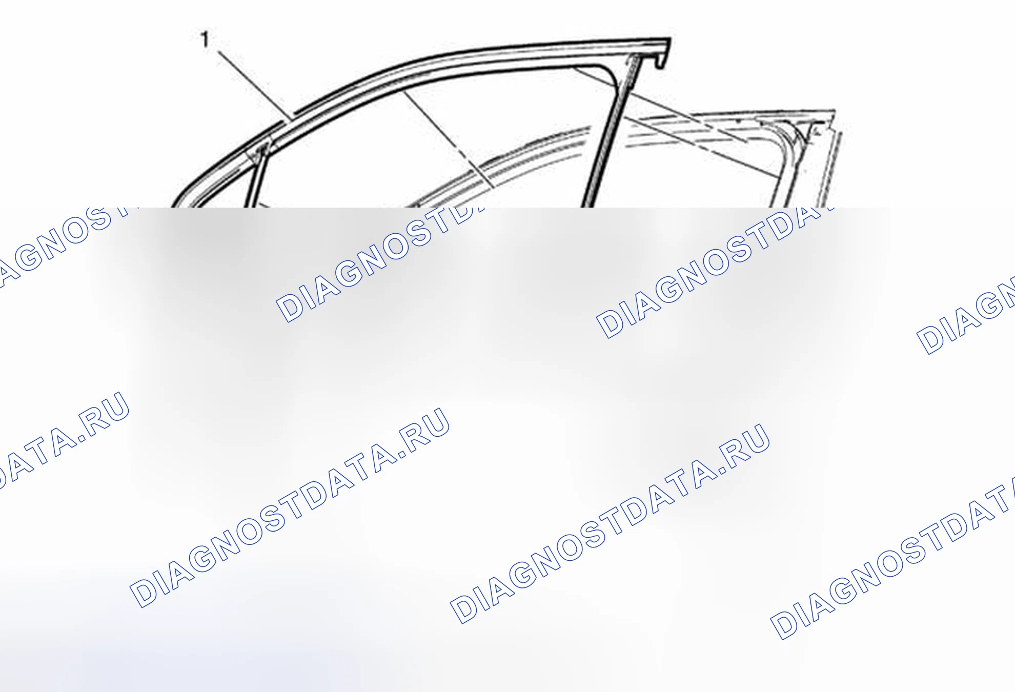 Рис. 28: Замена передней дверной панели. Chevrolet Orlando I