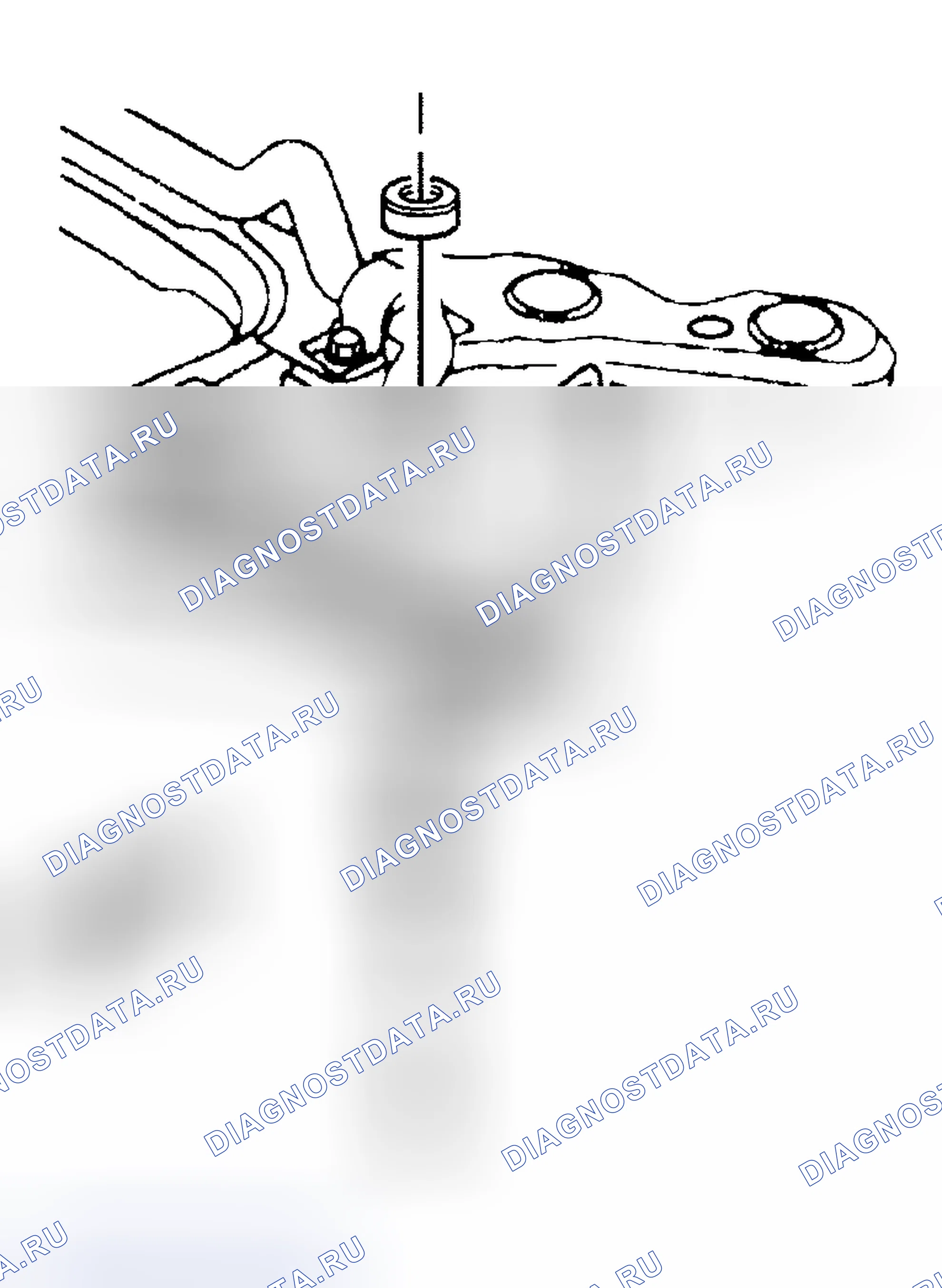 Рис. 3: Порядок демонтажа. Hyundai Veracruz I